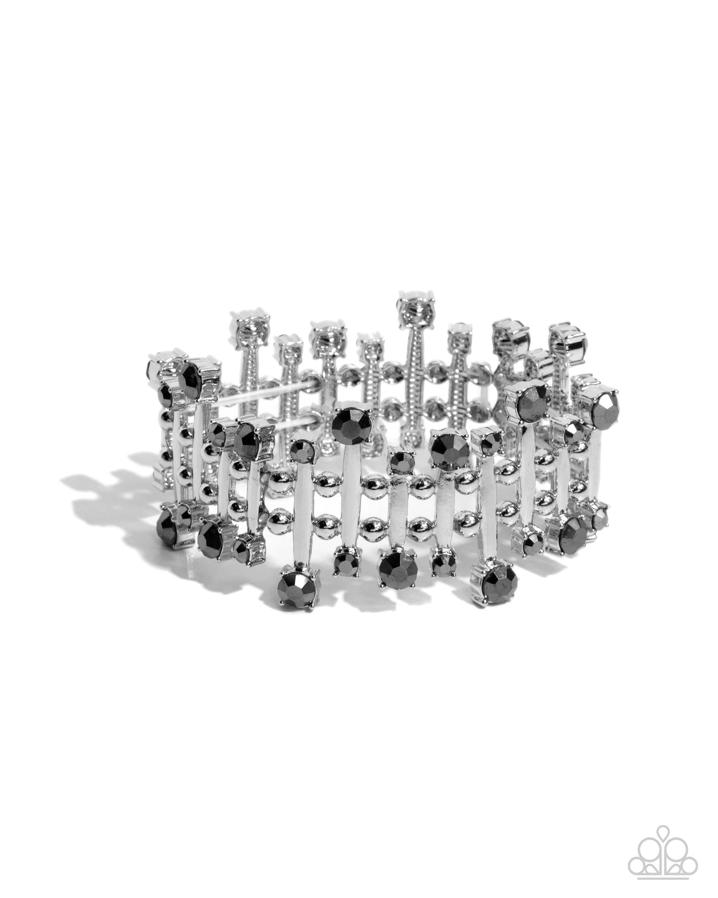 Misunderstanding Mayhem - silver - Paparazzi bracelet
