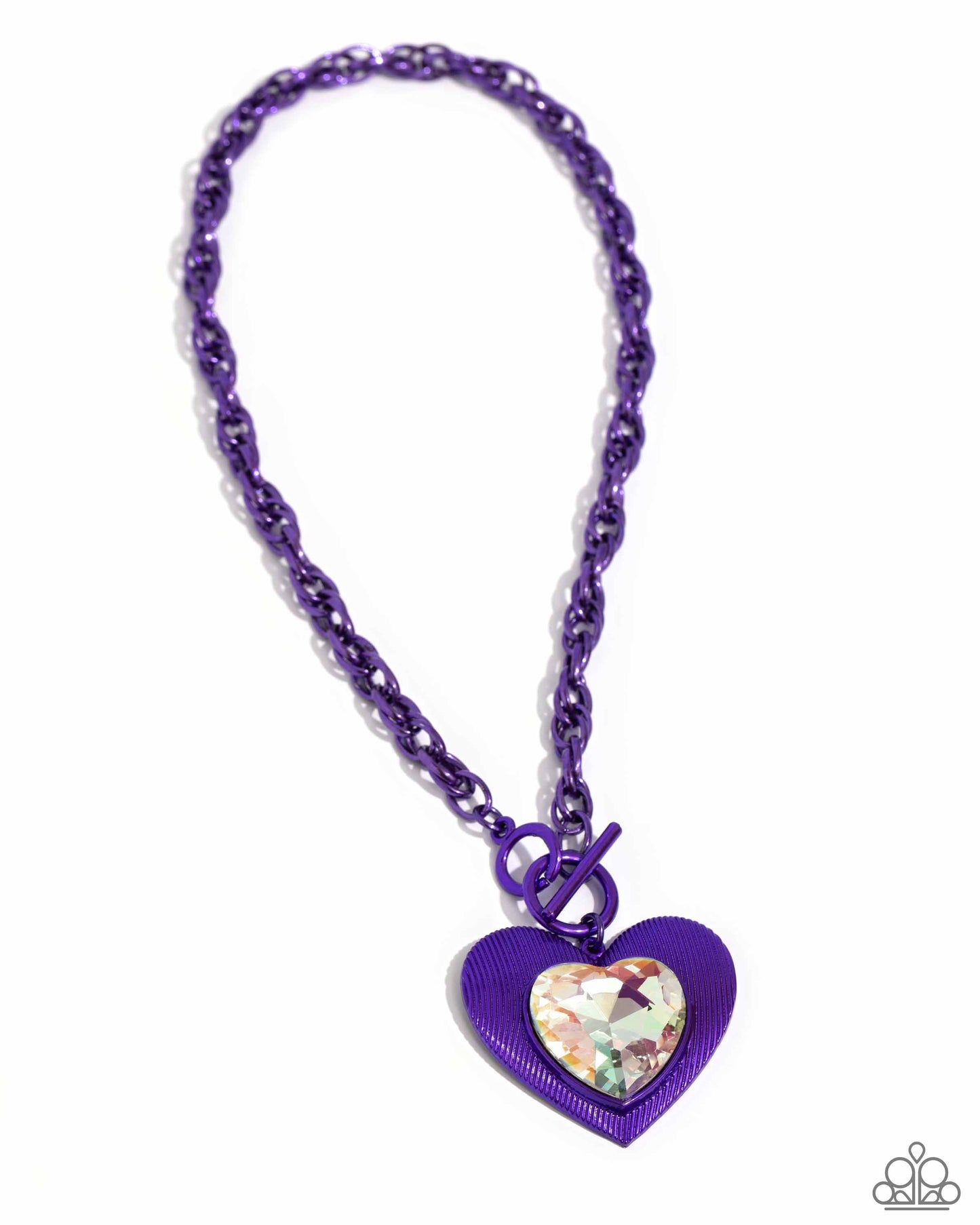 Modern Matchup - purple - Paparazzi necklace