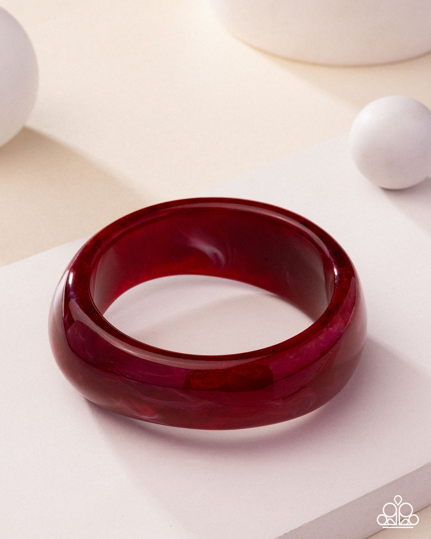 Modest Mirage - red - Paparazzi bracelet