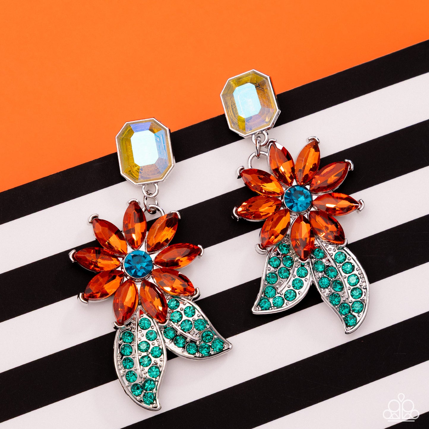 Momentous Majesty - orange - Paparazzi earrings