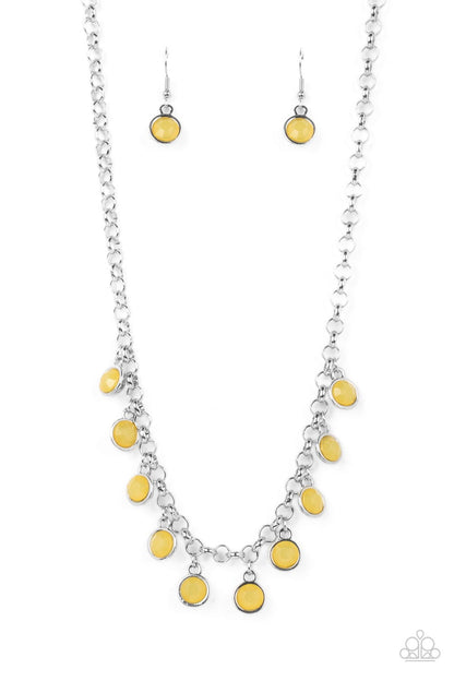 Moonbeam Magic - yellow - Paparazzi necklace