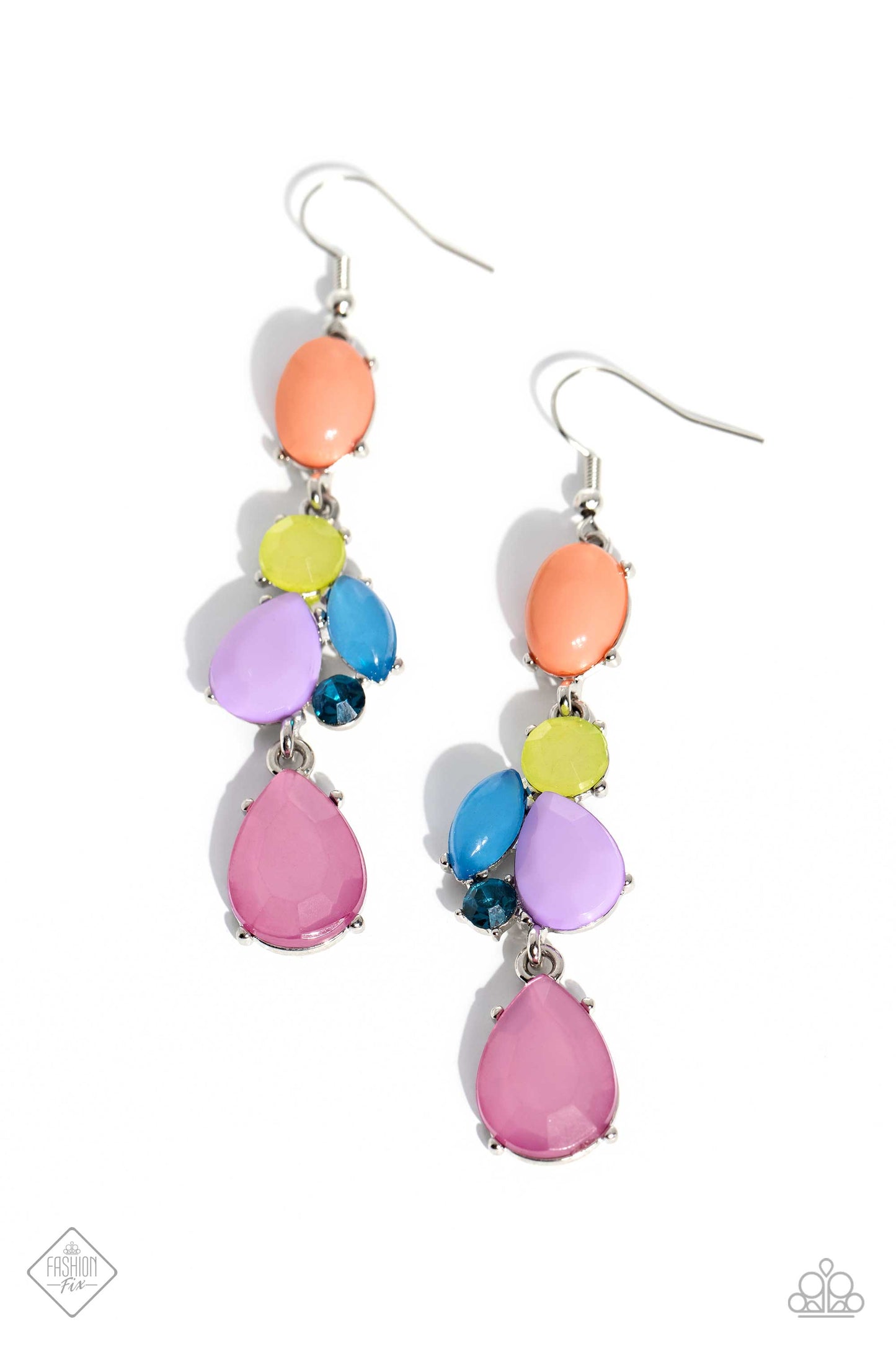 Mystifying Matinee - multi - Paparazzi earrings