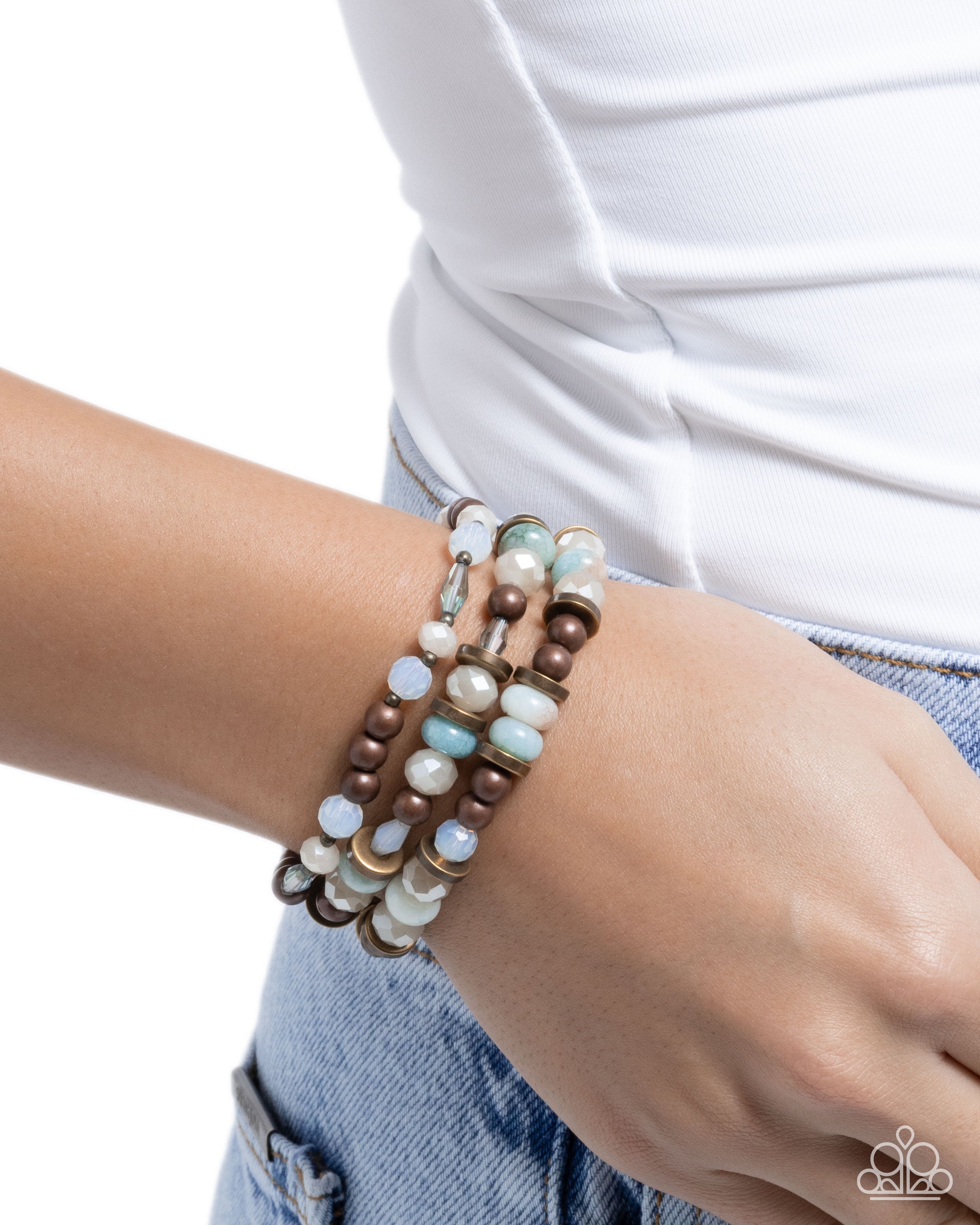 Naturally Noteworthy - multi - Paparazzi bracelet – JewelryBlingThing