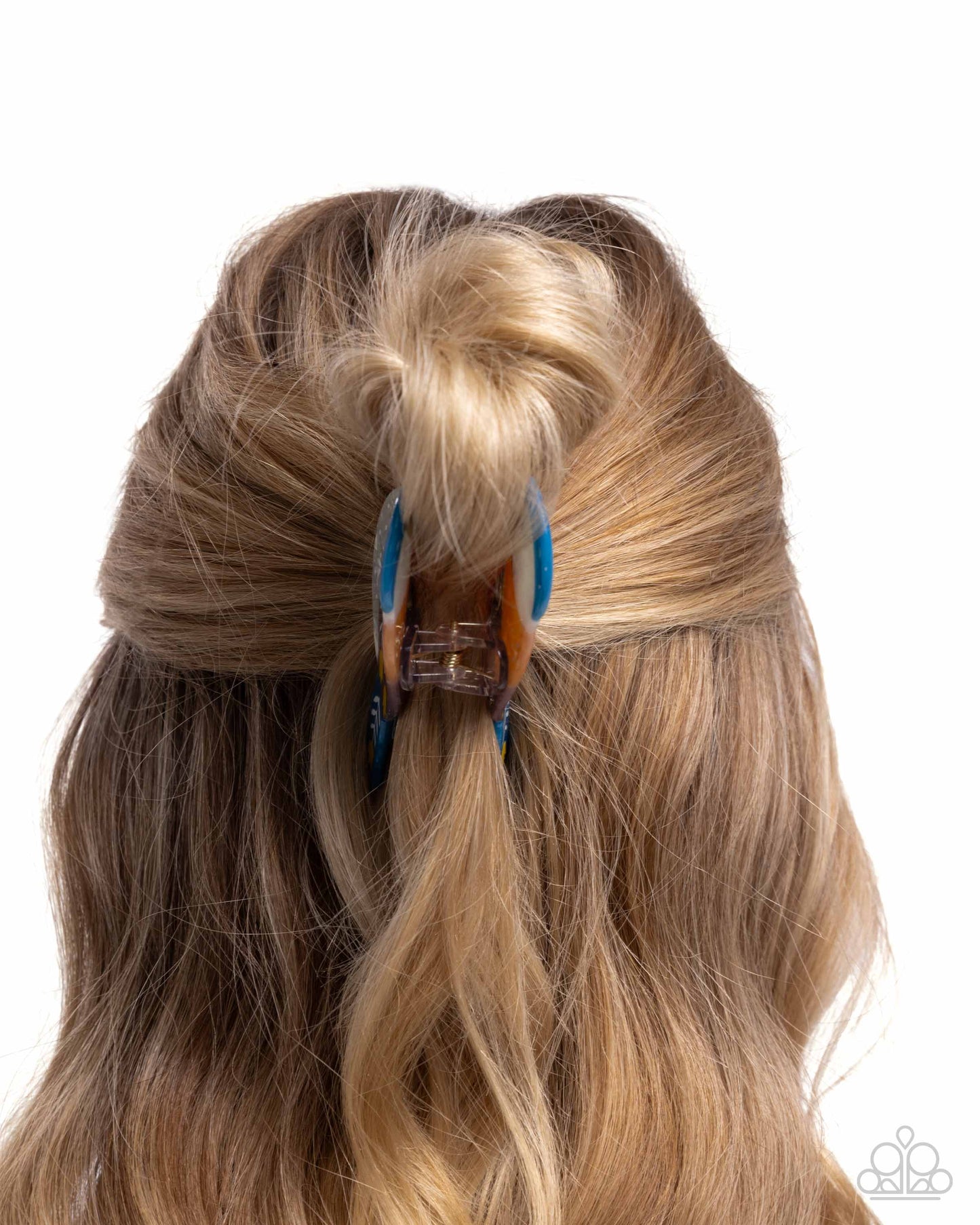 Nightingale Nature - blue - Paparazzi hair clip