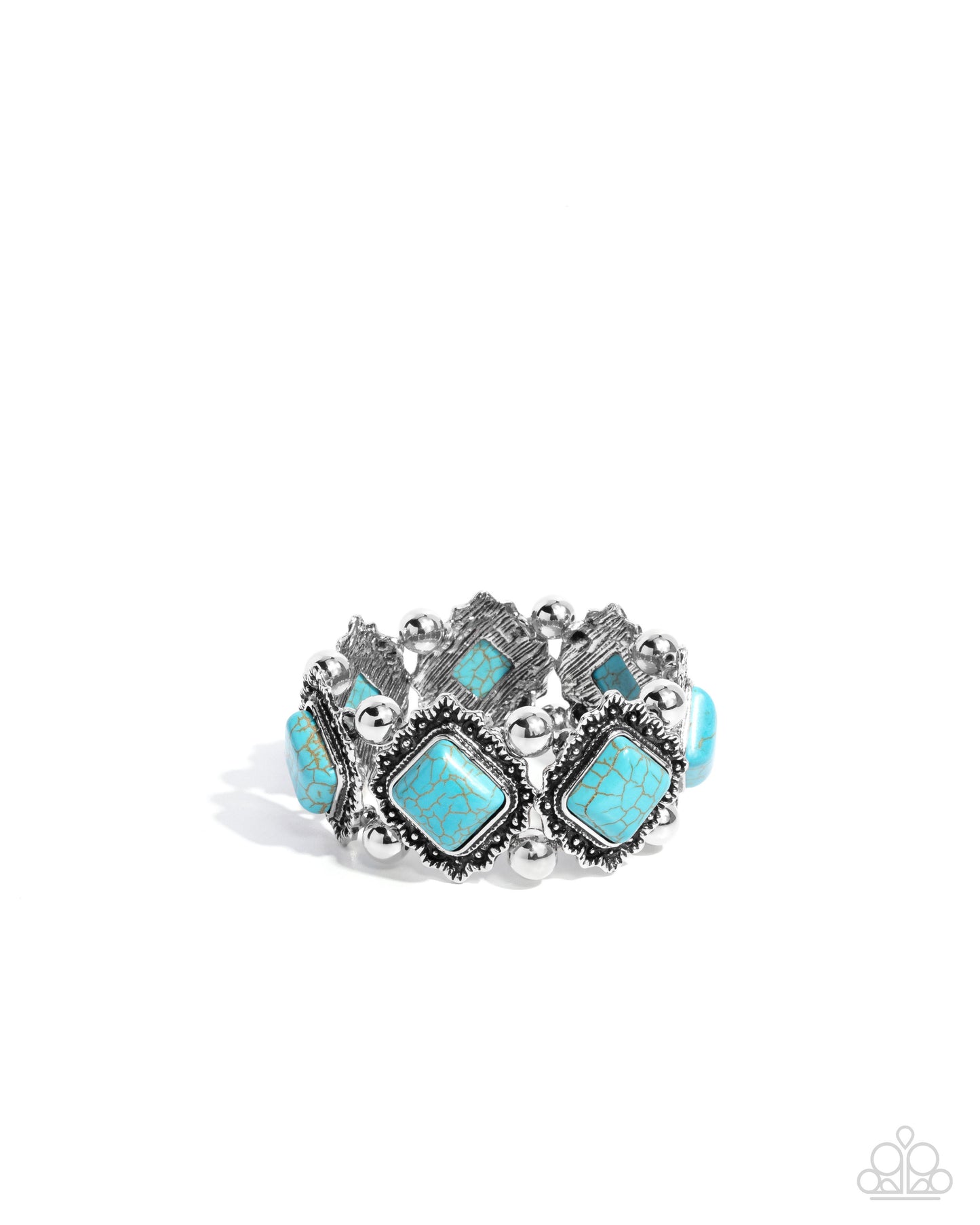 Noble Nature - blue - Paparazzi bracelet