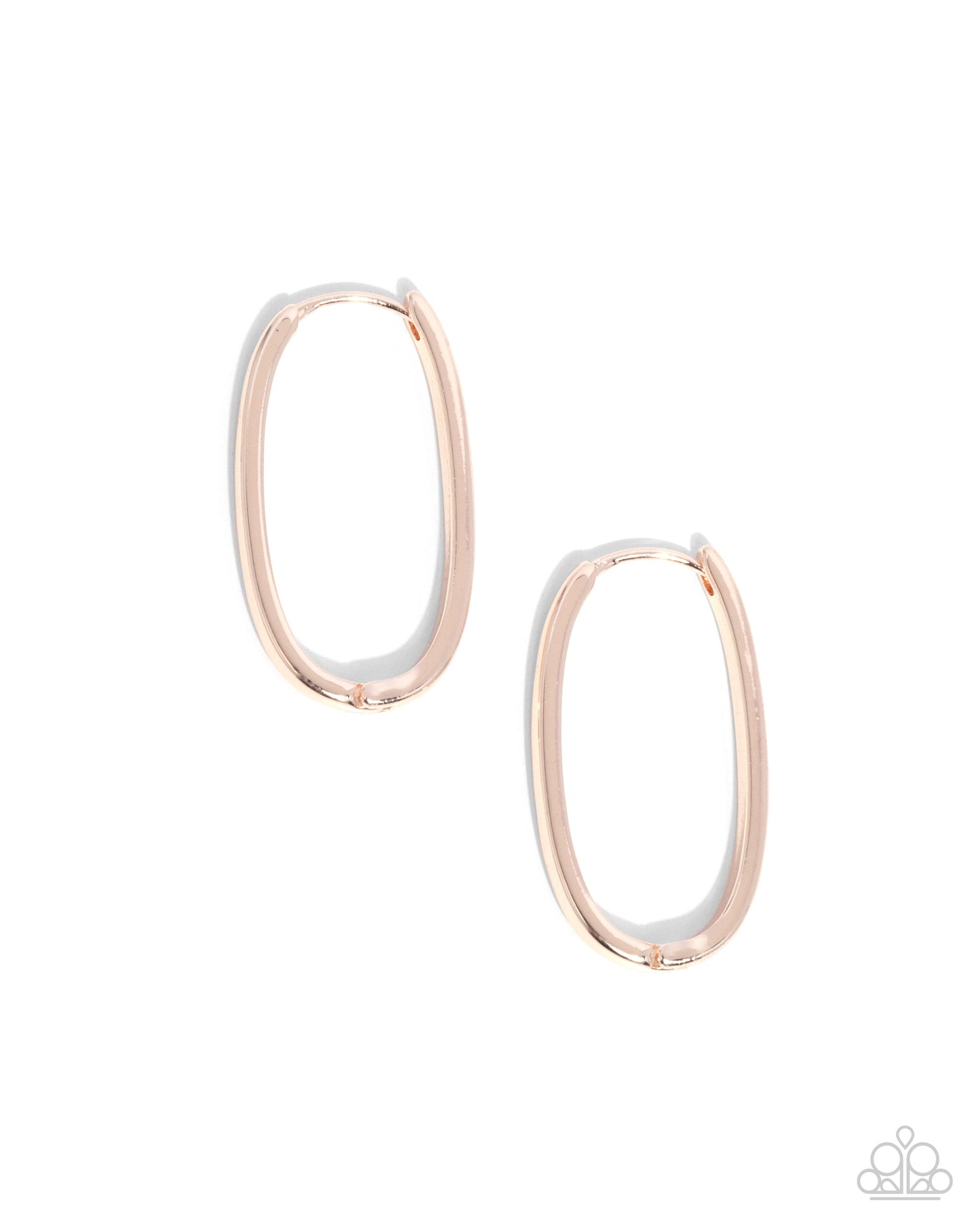 Now or LEISURE - rose gold - Paparazzi earrings