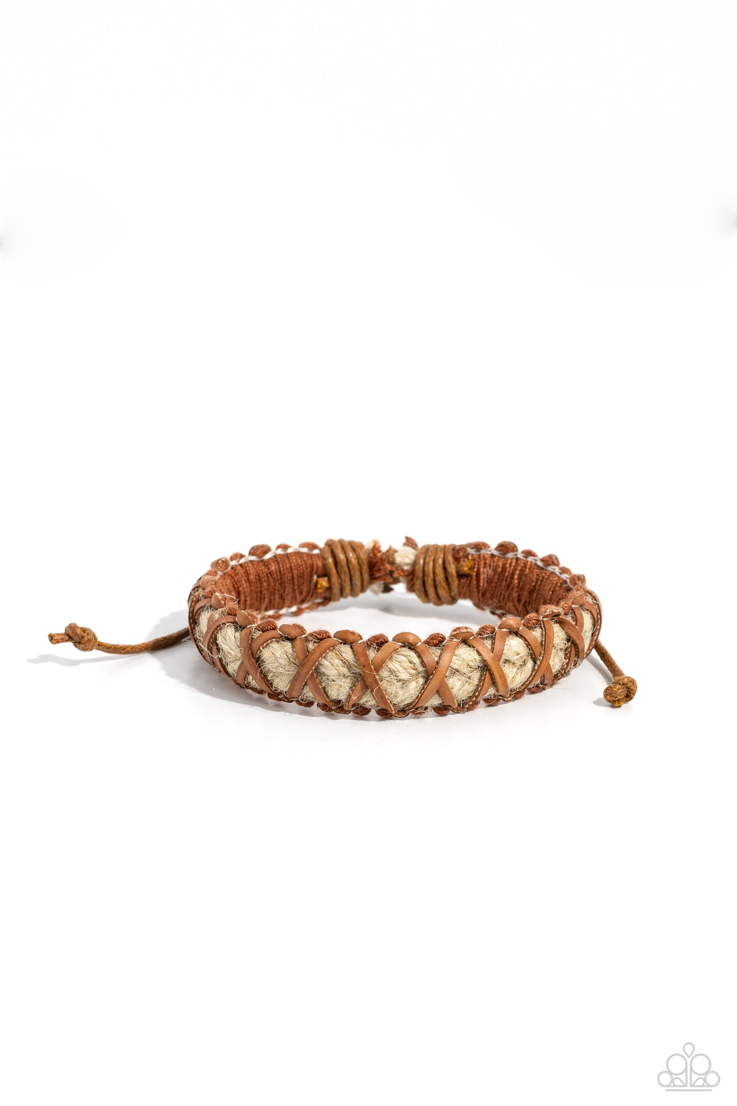 One Hit WANDERER - brown - Paparazzi MENS bracelet