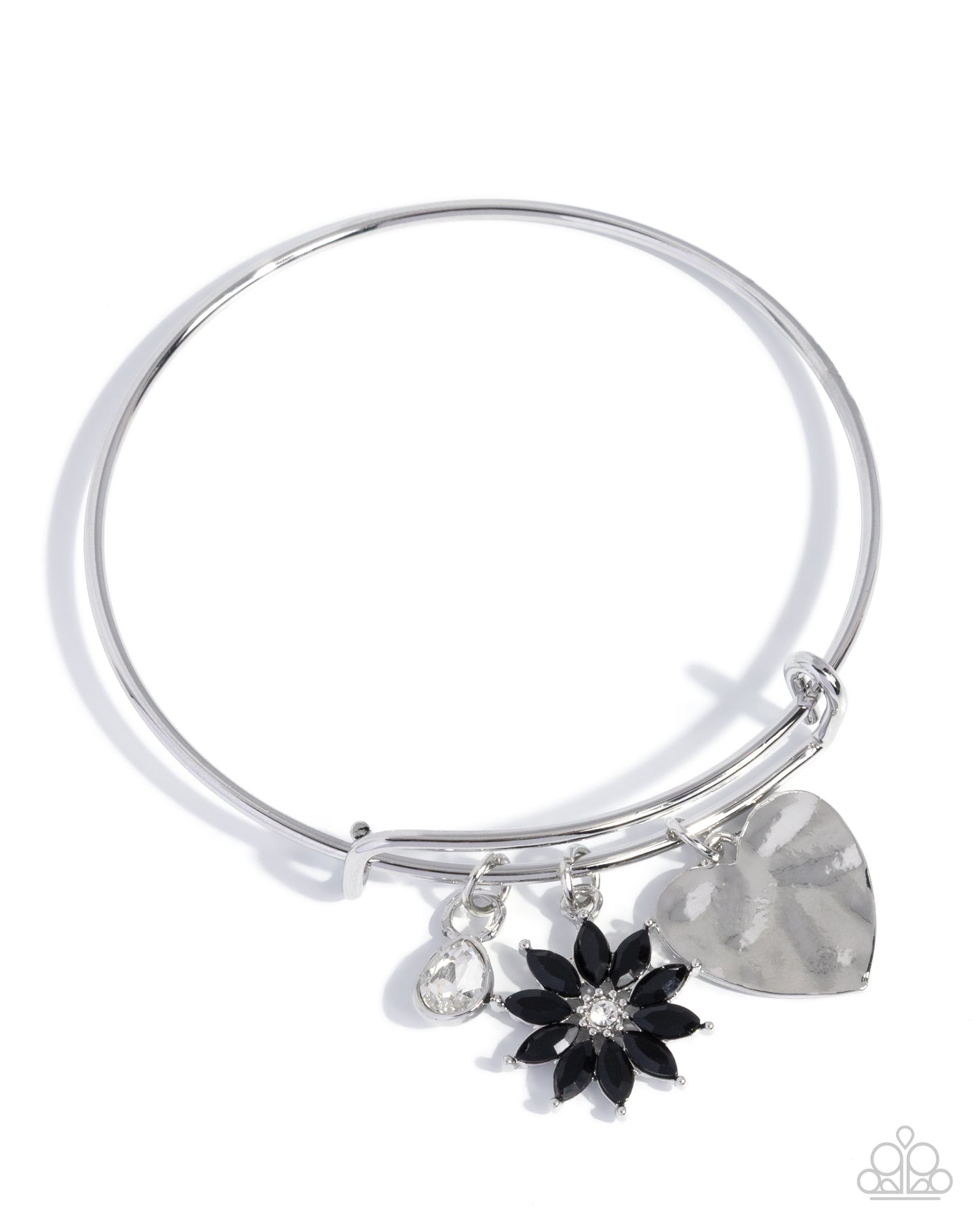 Open Opulence - black - Paparazzi bracelet