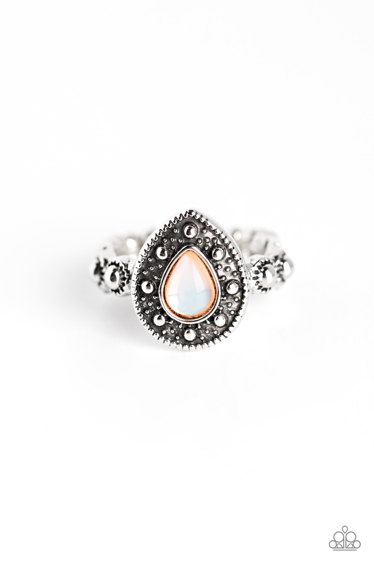 Opera Showcase - orange - Paparazzi ring