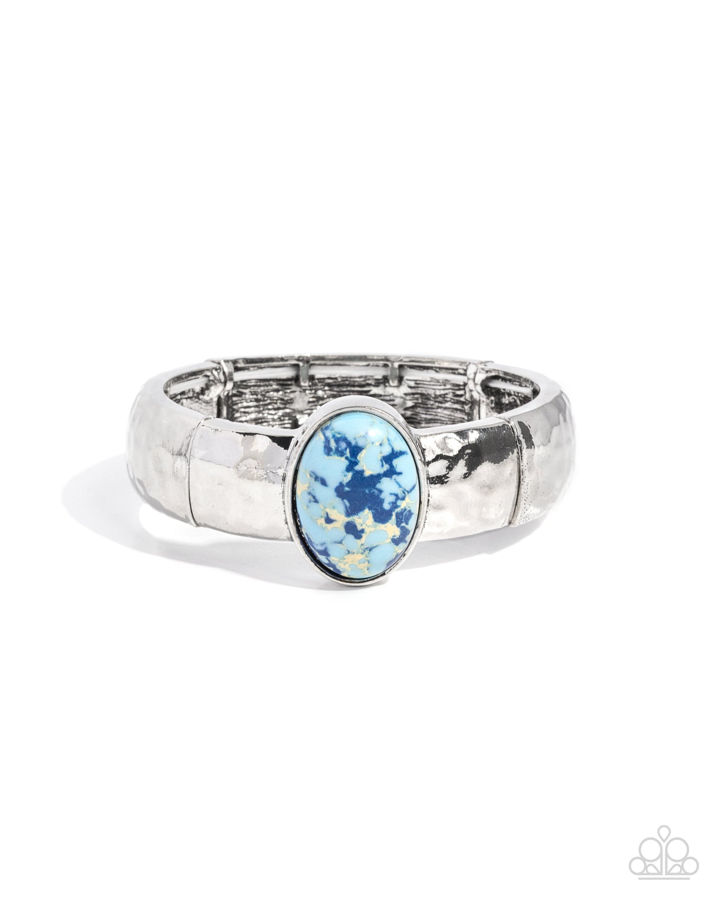 Oval Obsession - blue - Paparazzi bracelet