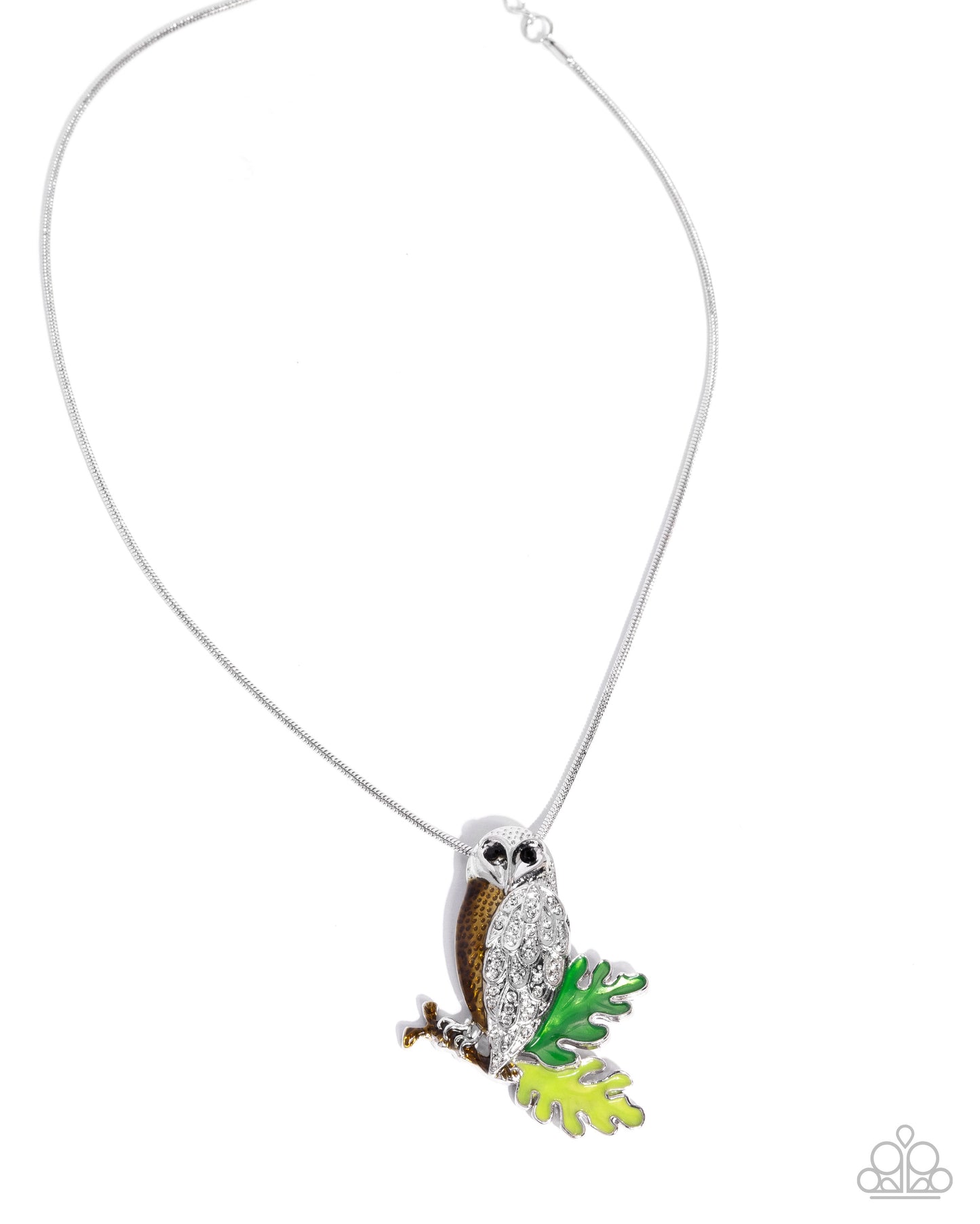 Owl Order - brown - Paparazzi necklace
