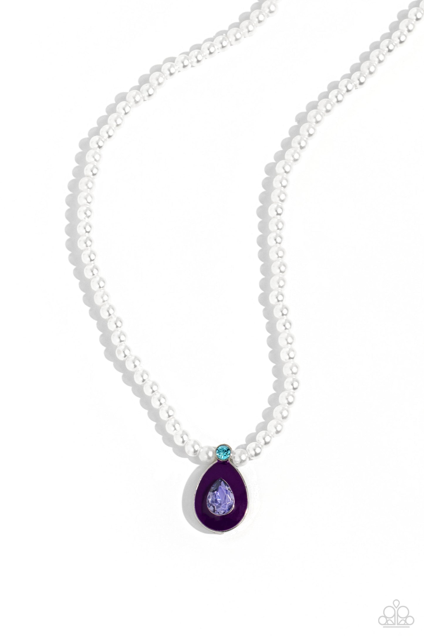 PEARL-demonium - purple - Paparazzi necklace