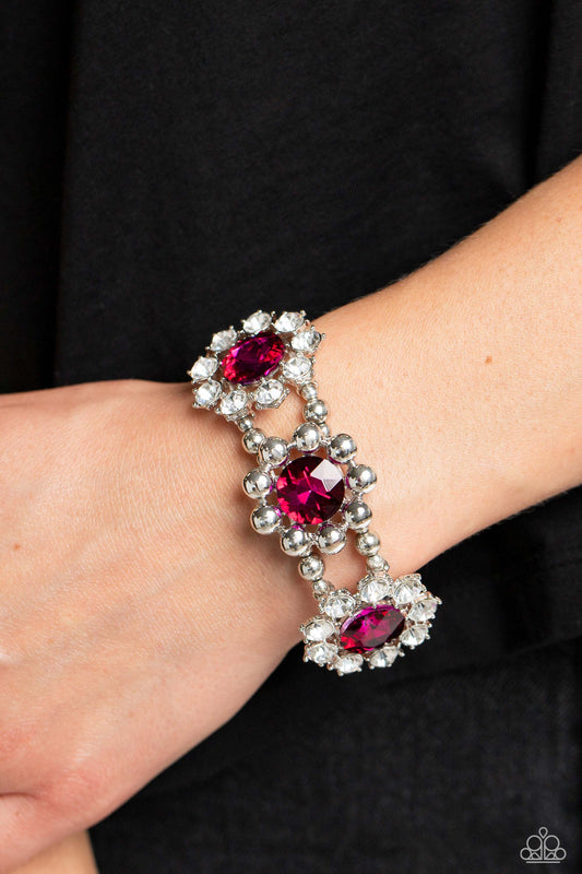 Pact of Petals - pink - Paparazzi bracelet
