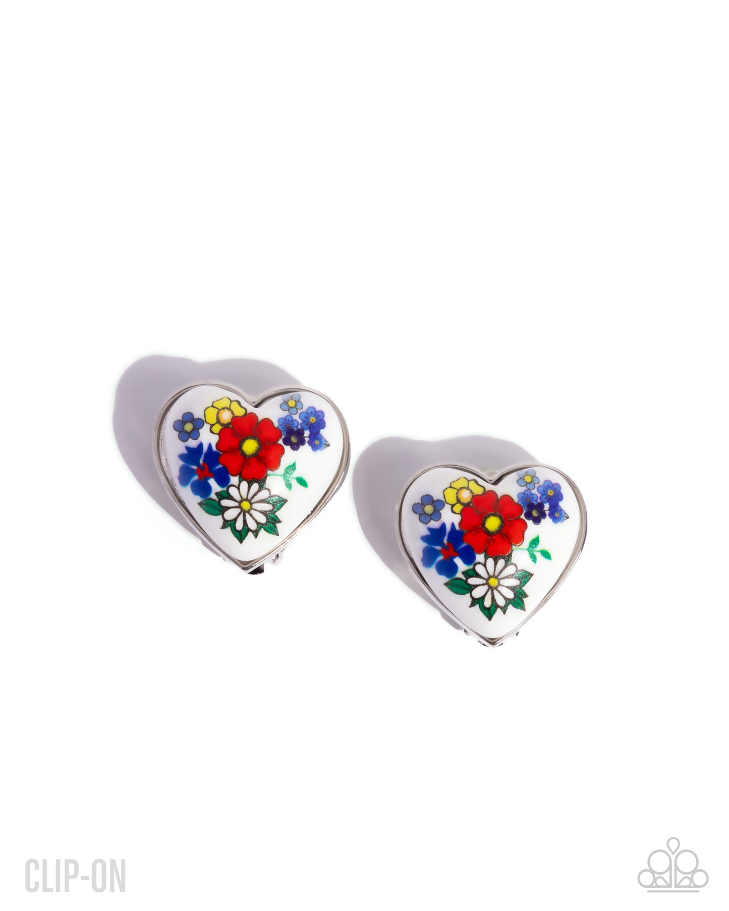 Painted Potential - multi - Paparazzi CLIP ON earrings