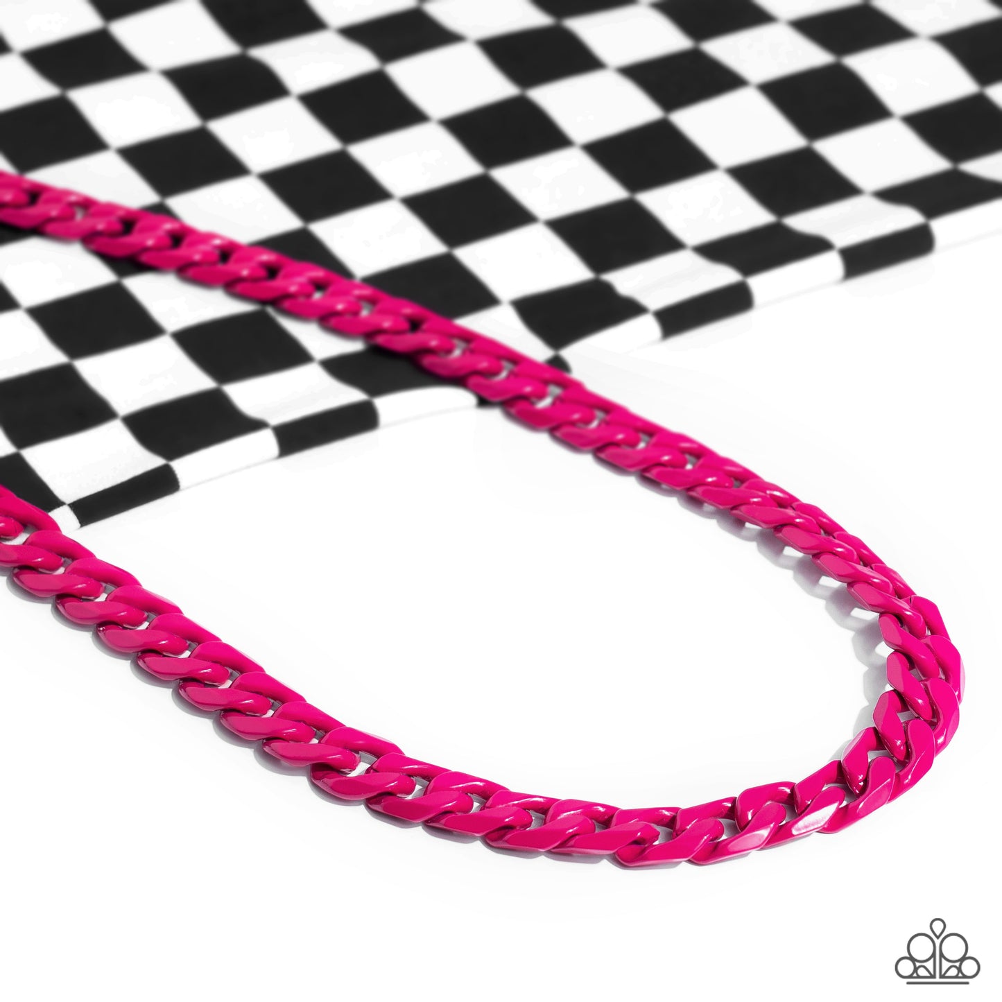 Painted Powerhouse - pink - Paparazzi necklace