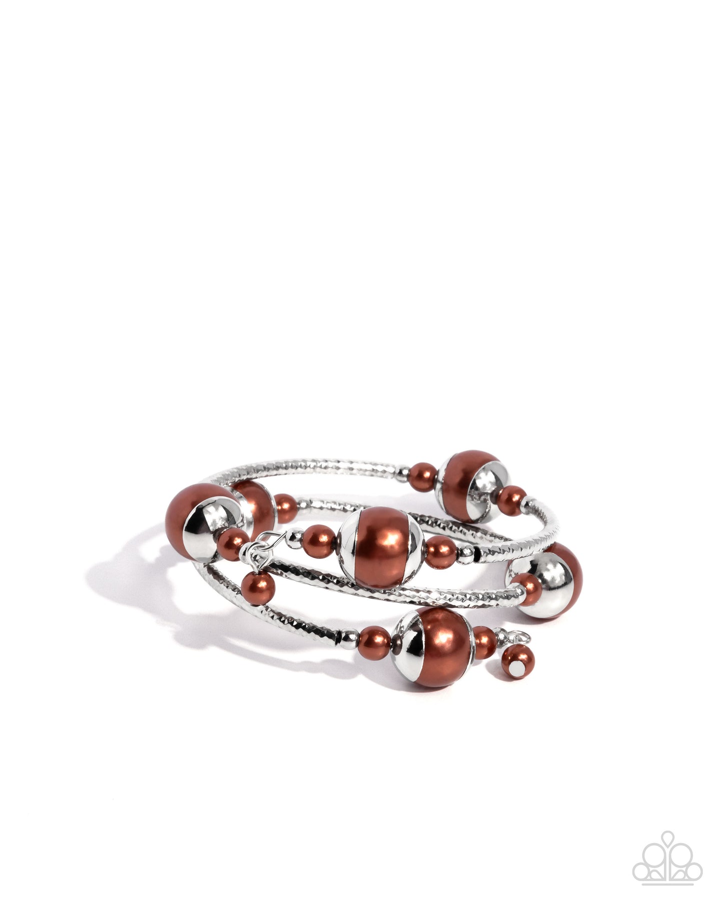 Palatial Pearls - brown - Paparazzi bracelet