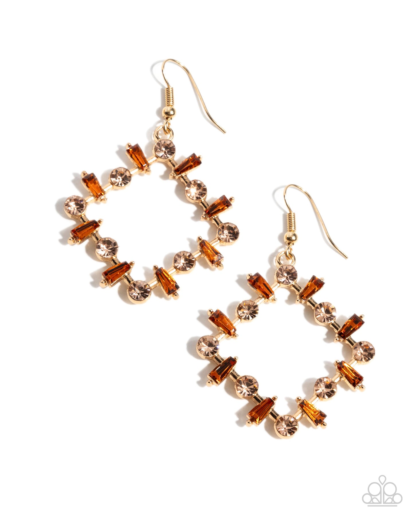 Pampered Promise - brown - Paparazzi earrings