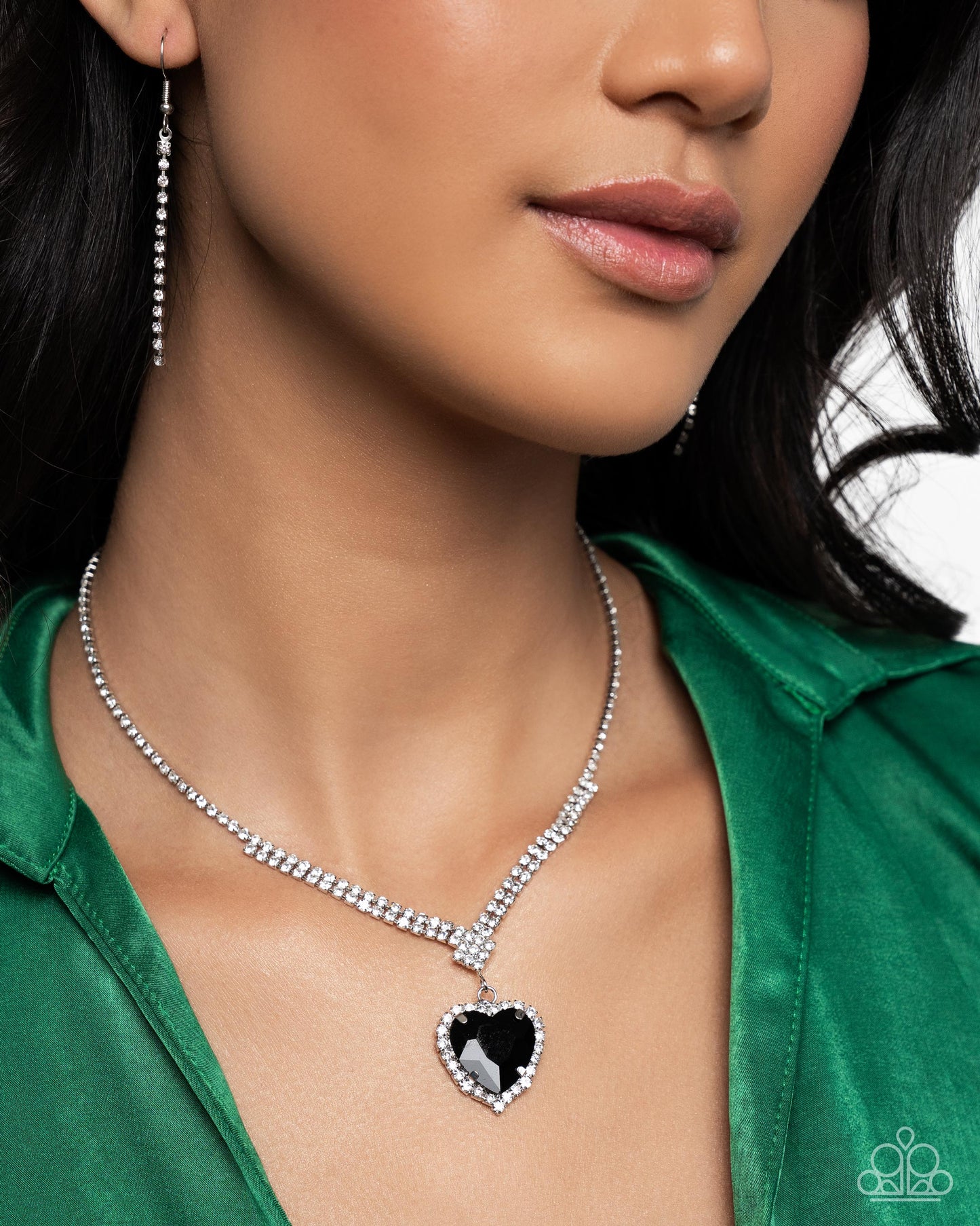 Parisian Playdate - black - Paparazzi necklace