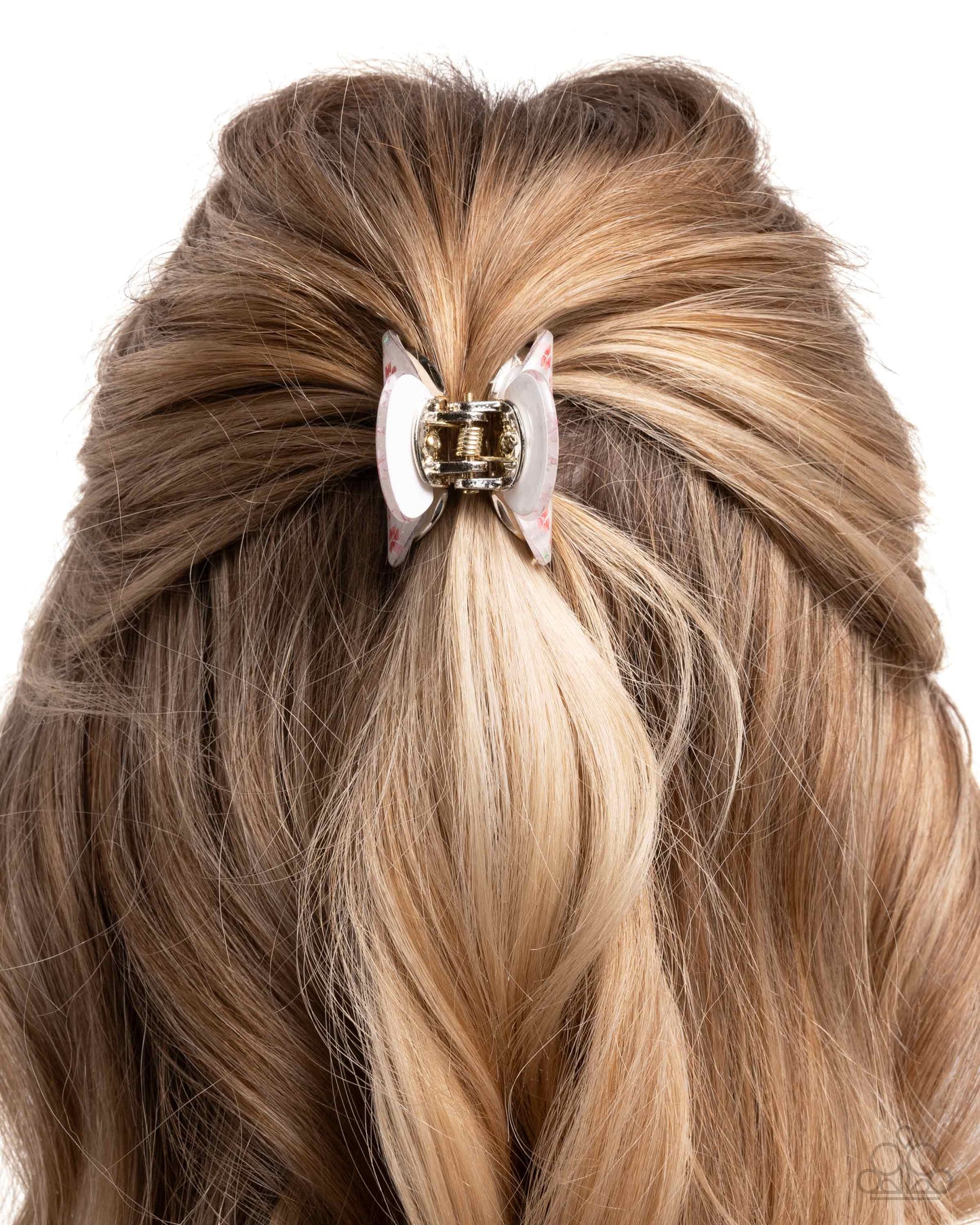 Patterned Program - multi - Paparazzi hair clip