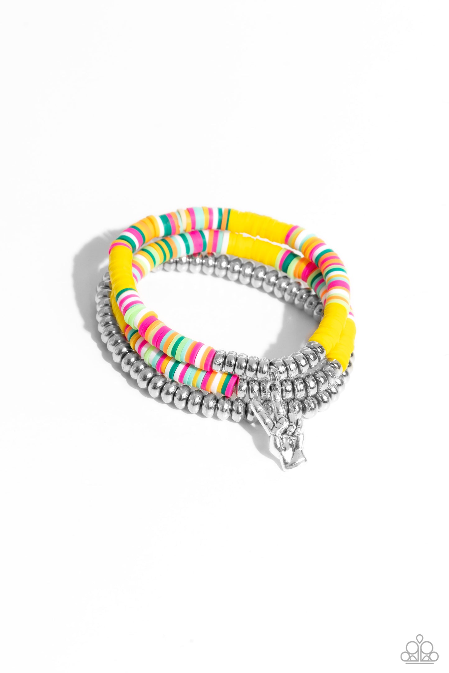 Peaceful Potential - yellow - Paparazzi bracelet