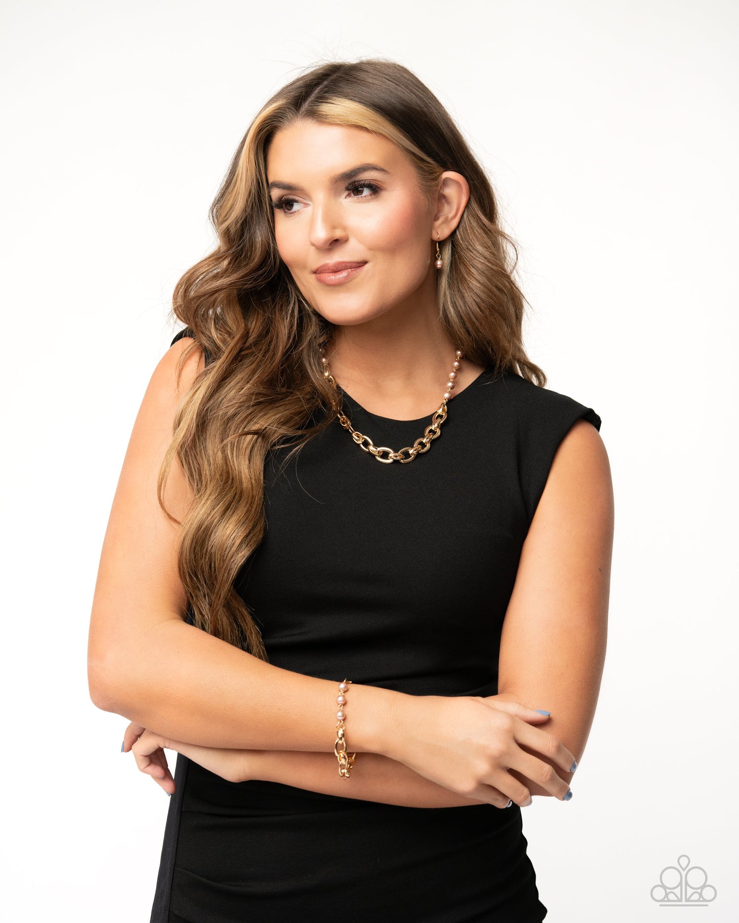 Pearl Pairing - brown - Paparazzi bracelet