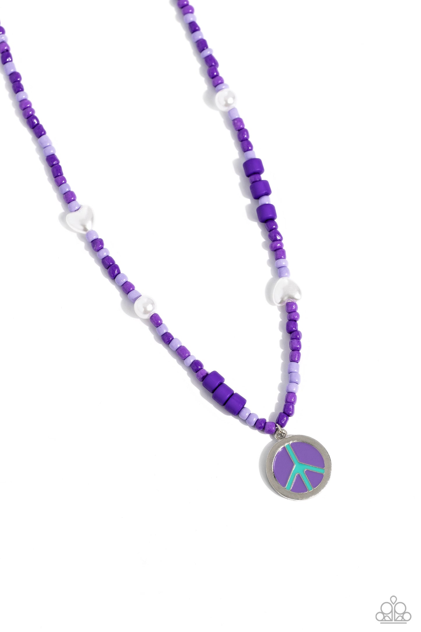 Pearly Possession - purple - Paparazzi necklace