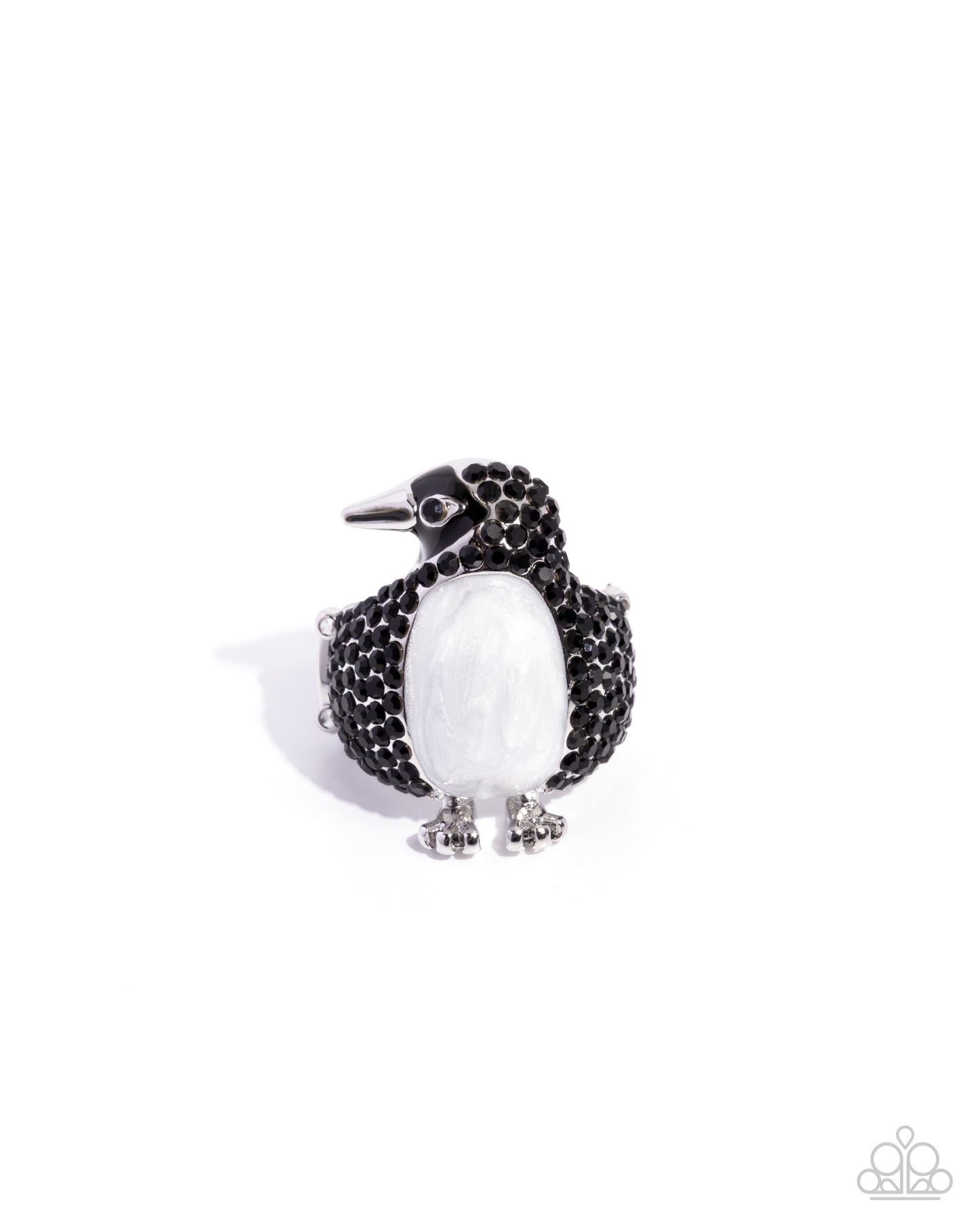 Penguin Pizzazz - black - Paparazzi ring