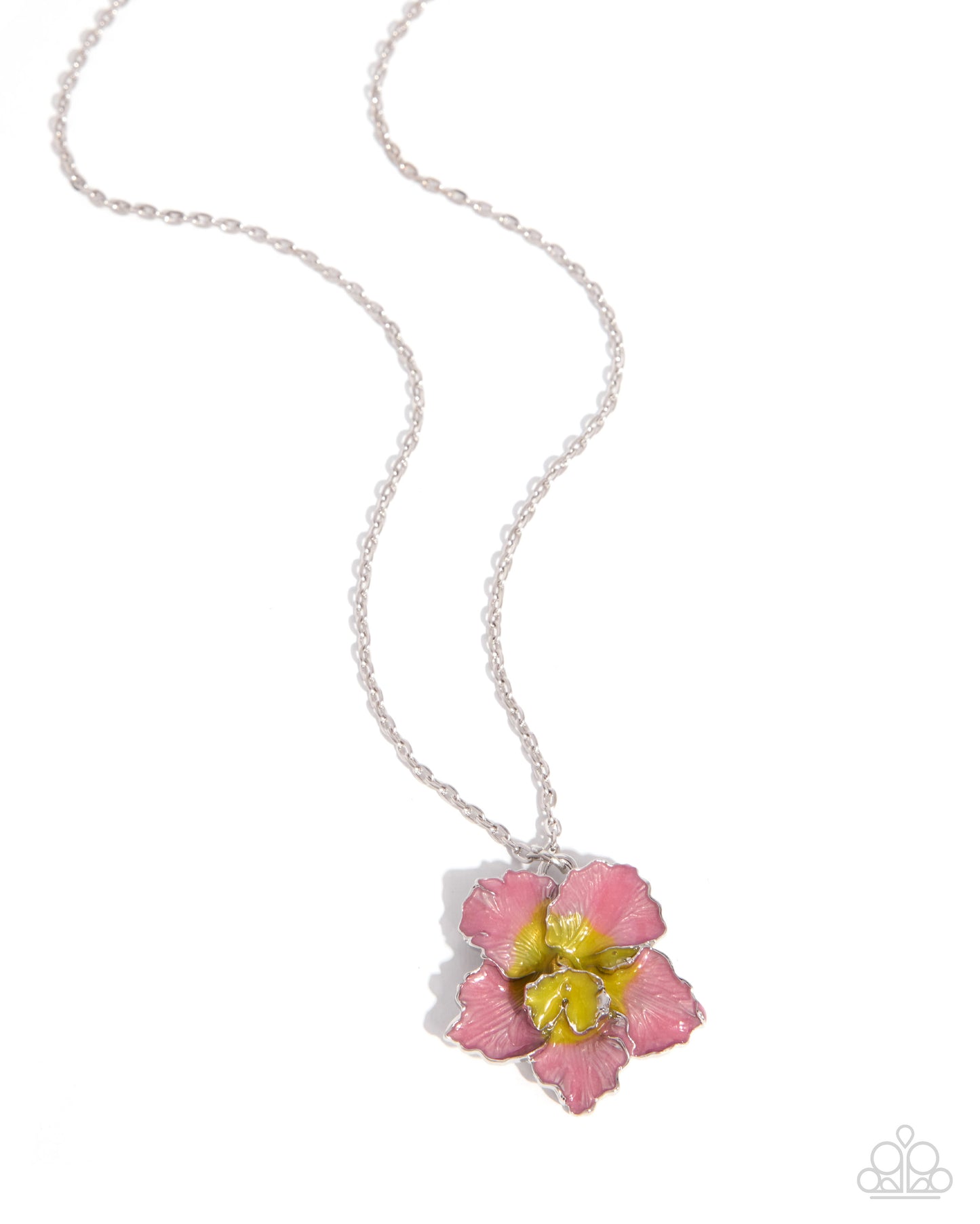 Petaled Pact - pink - Paparazzi necklace