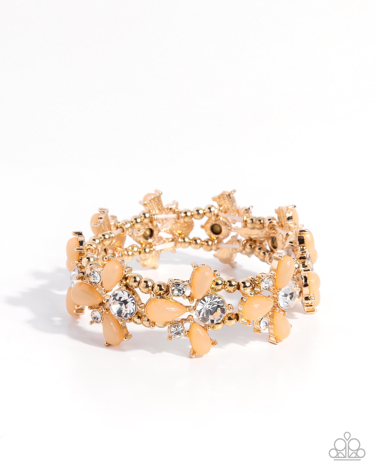Picturesque Pattern - gold - Paparazzi bracelet