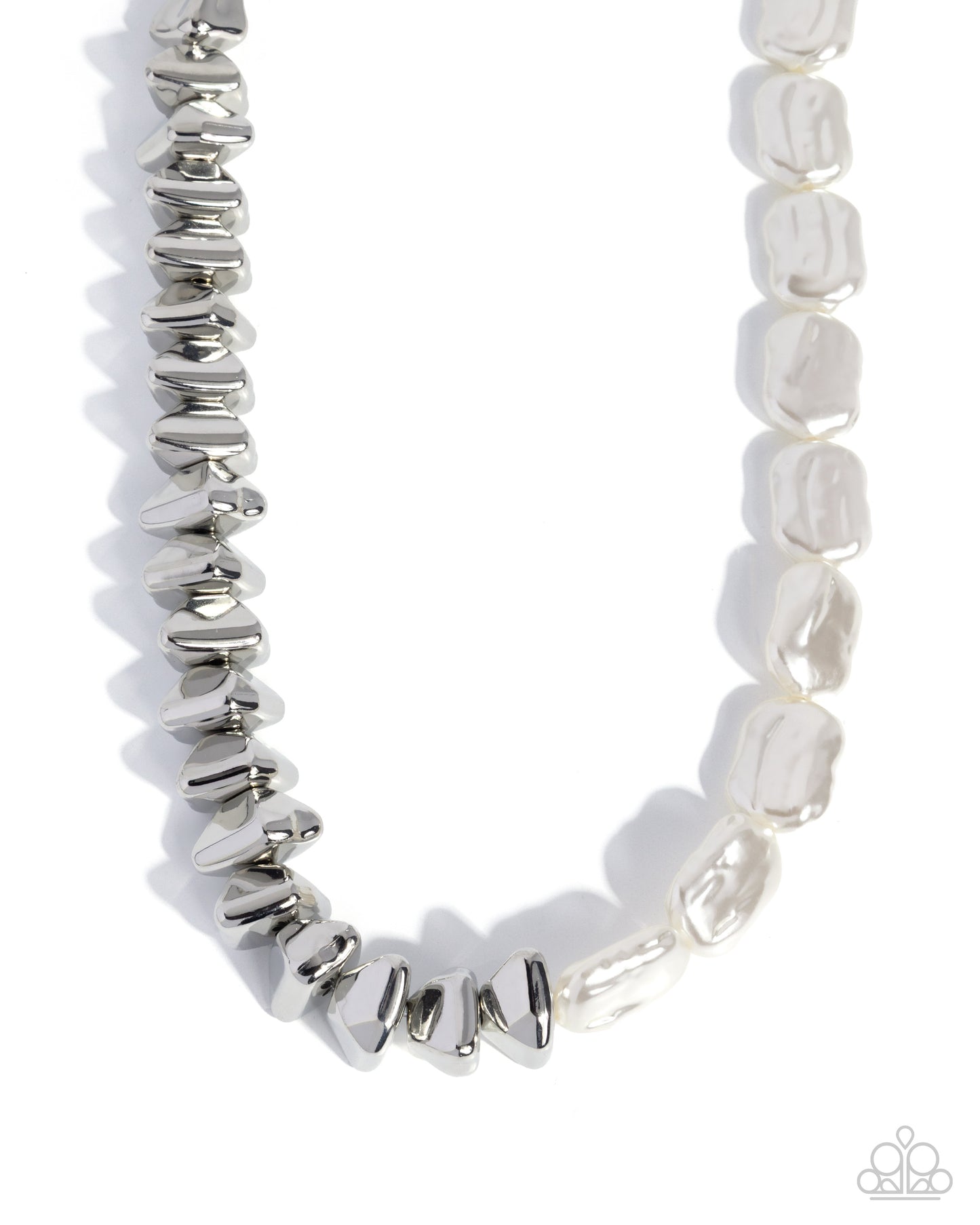 Picturesque Polish - white - Paparazzi necklace