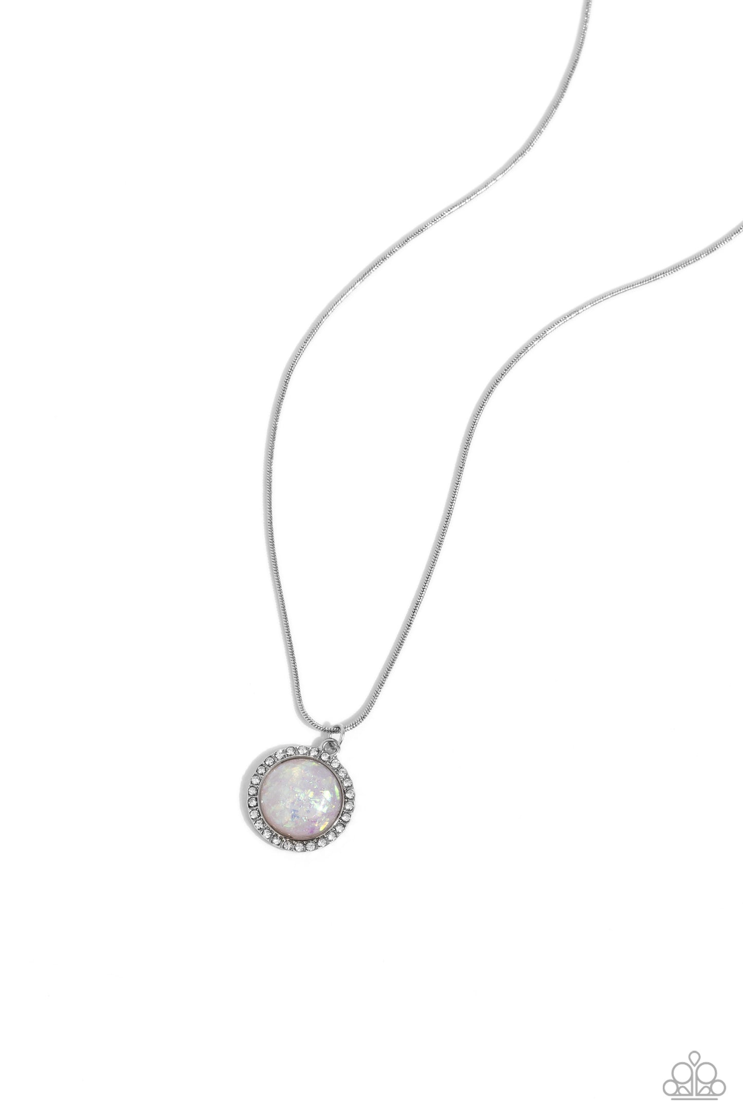 Pixie Potential - white - Paparazzi necklace