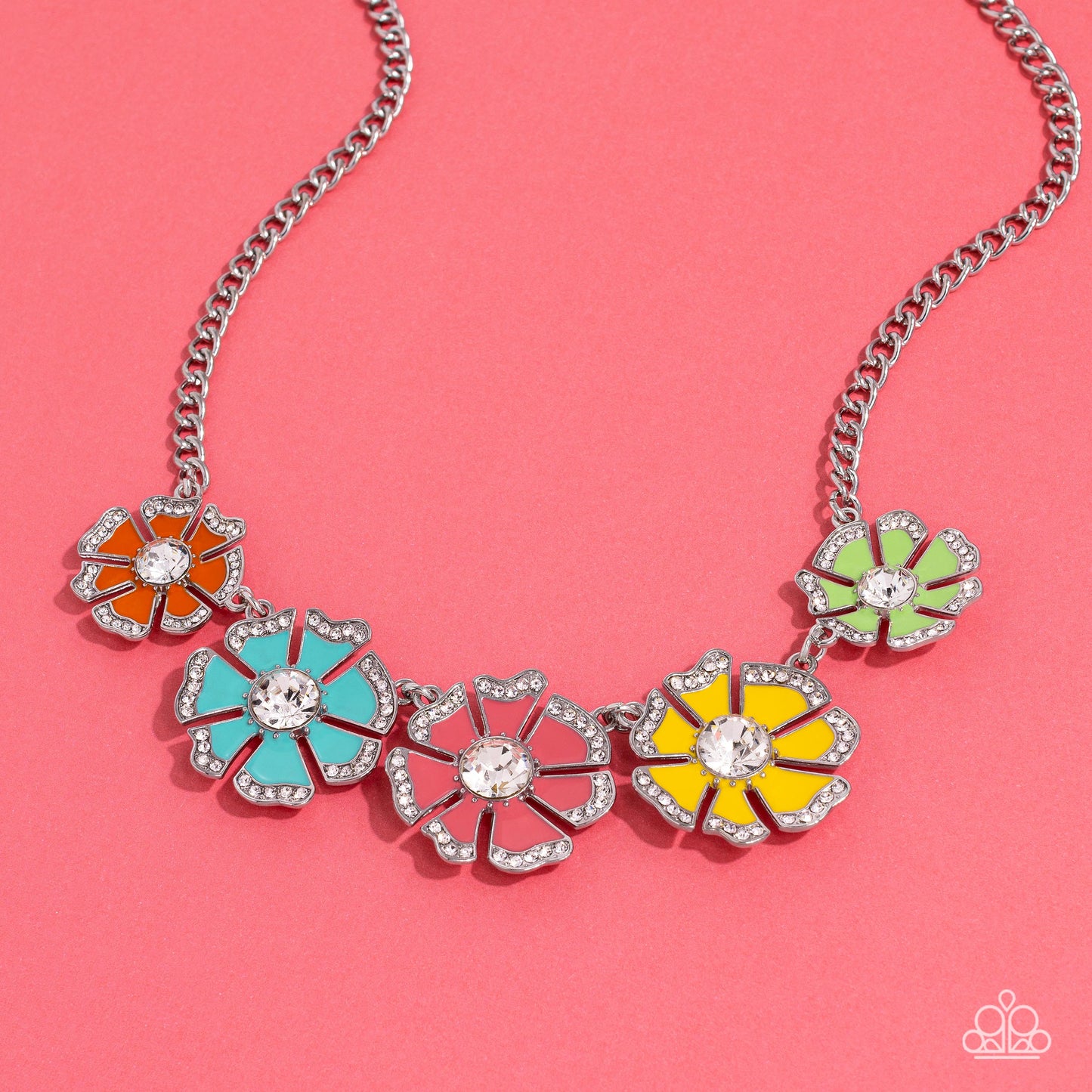 Playful Posies - multi - Paparazzi necklace