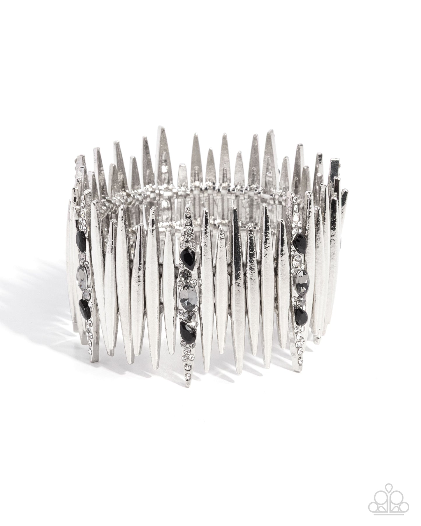 Pointed Potential - black - Paparazzi bracelet