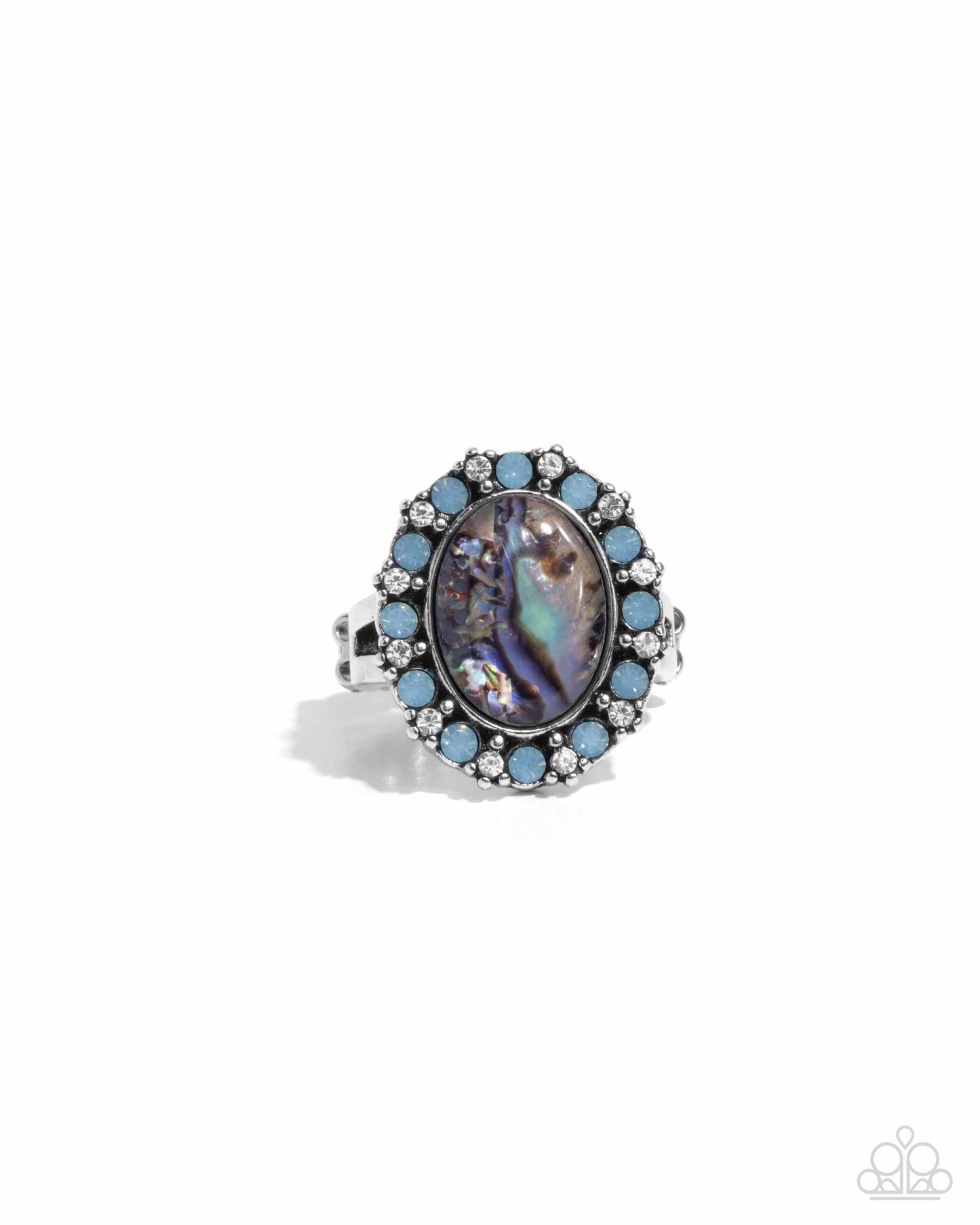 Poised and Perfect - blue - Paparazzi ring