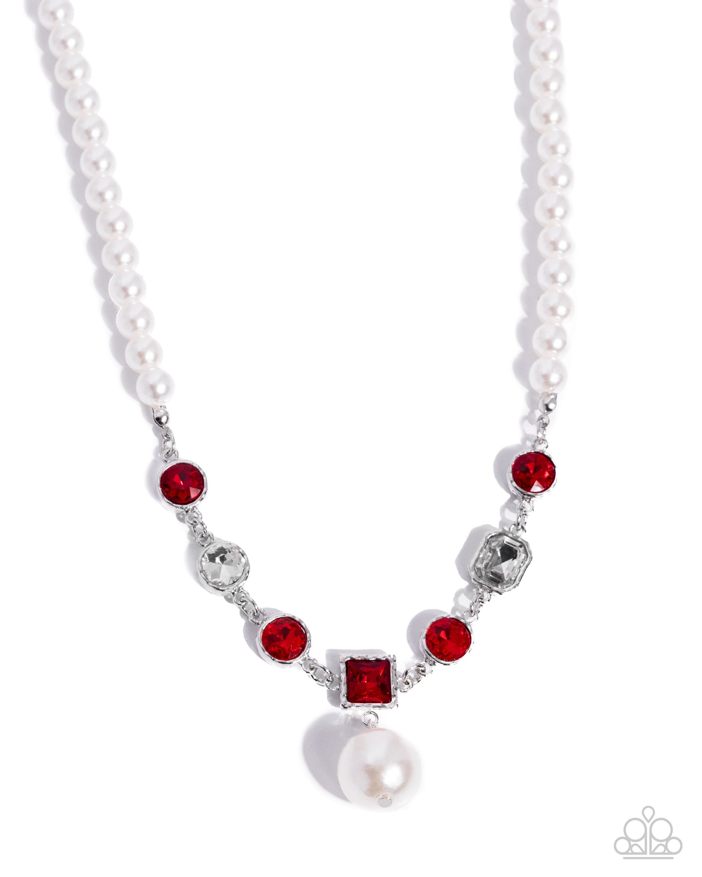 Polished Palace - red - Paparazzi necklace