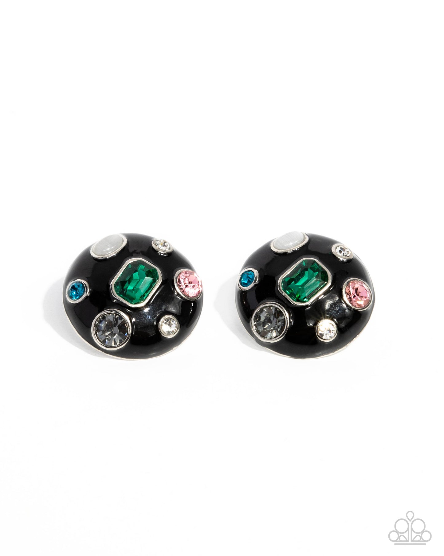Polished Potential - multi - Paparazzi earrings
