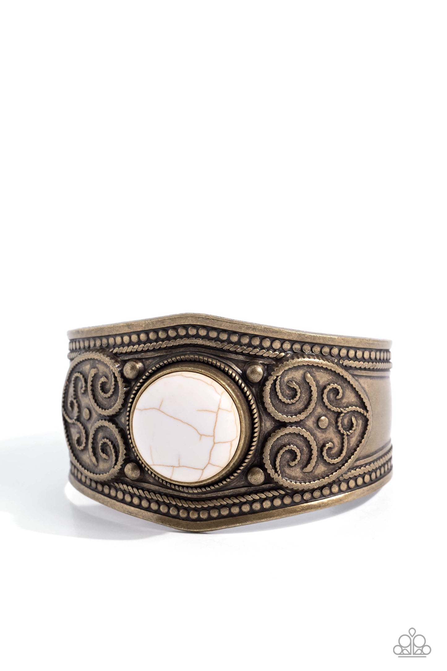 Prairie Romance - brass - Paparazzi bracelet
