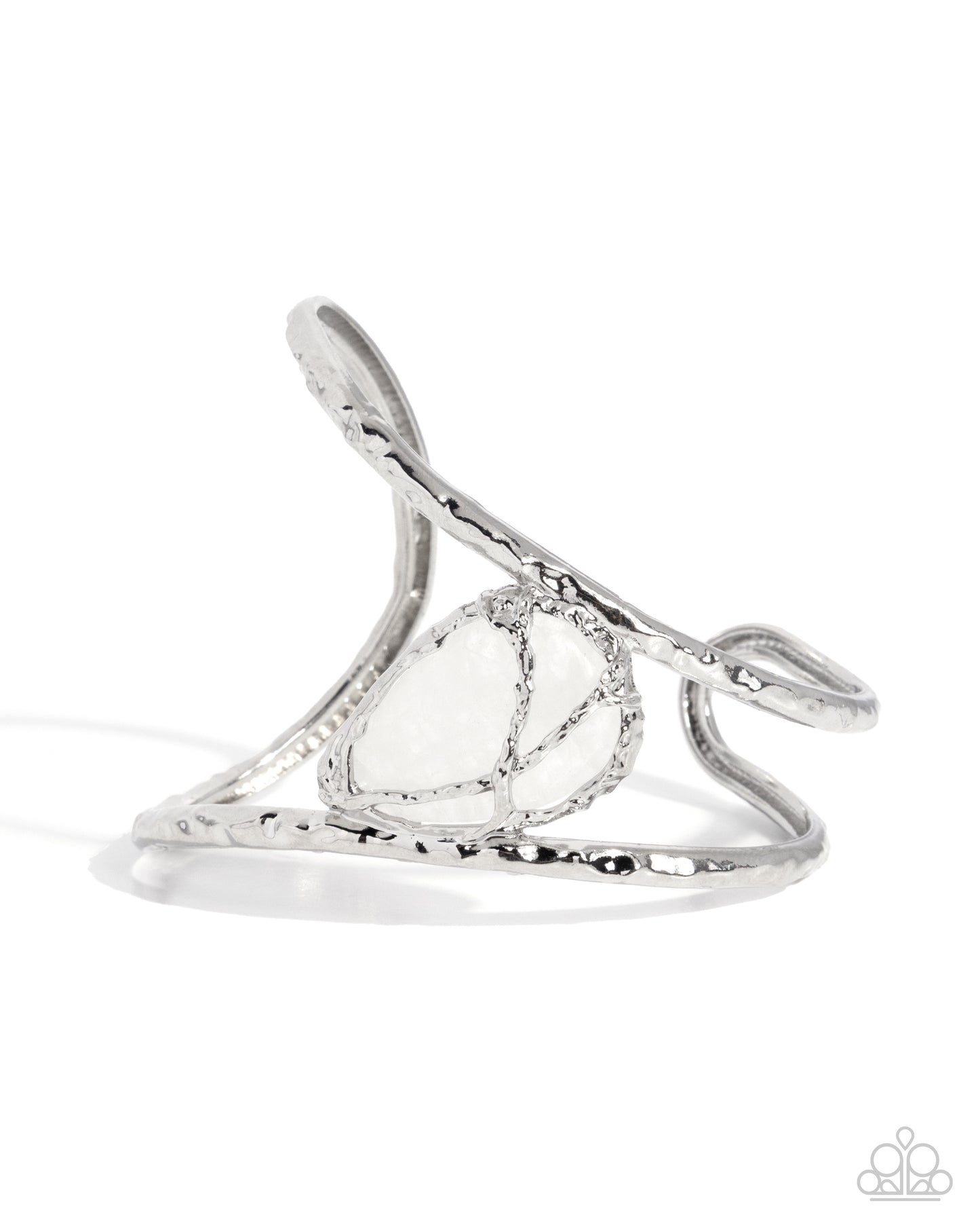 Precise Placement - white - Paparazzi bracelet