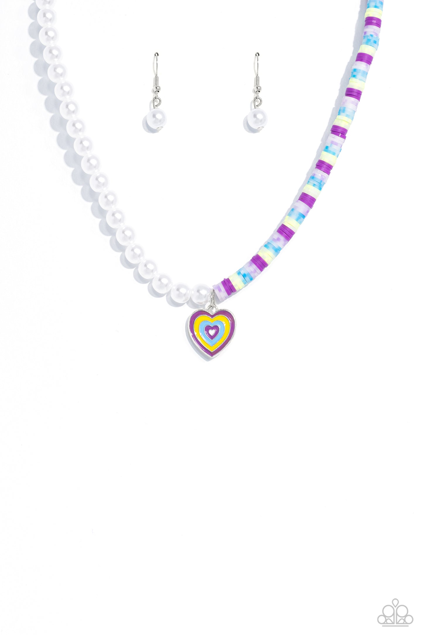 Precise Psychedelic - purple - Paparazzi necklace
