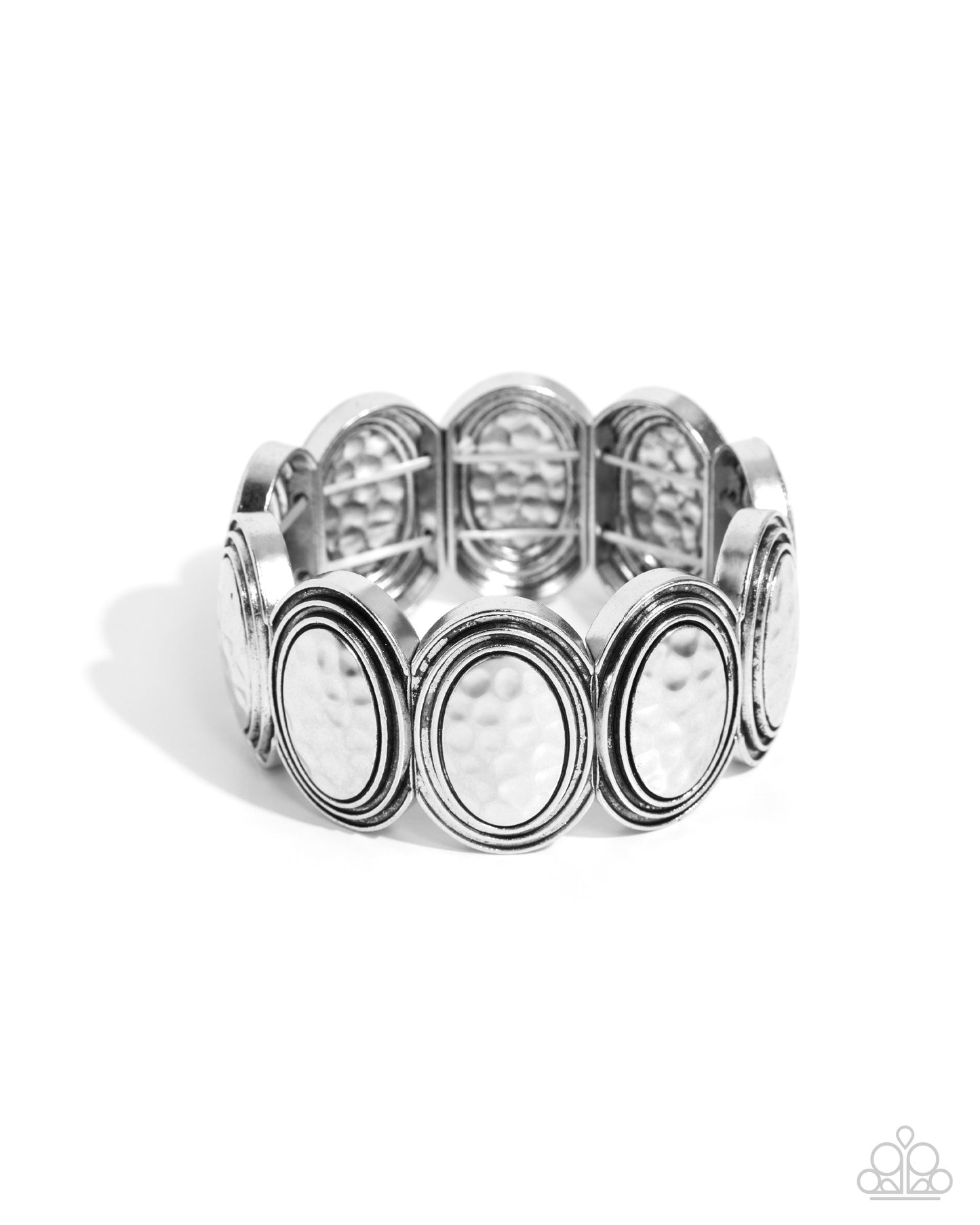 Prehistoric Privilege - silver - Paparazzi bracelet
