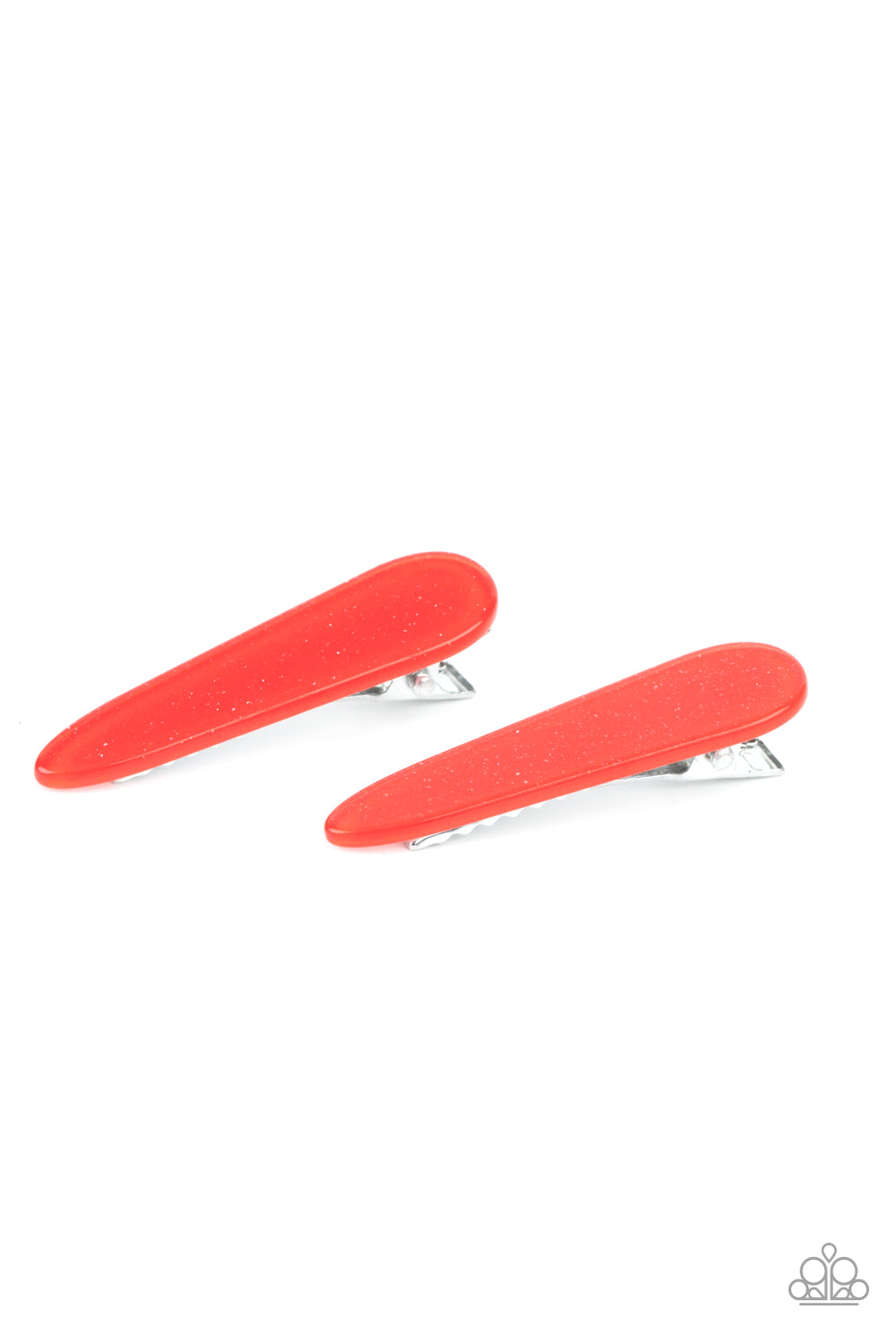 Pretty in PATRIOT - red - Paparazzi hair clip