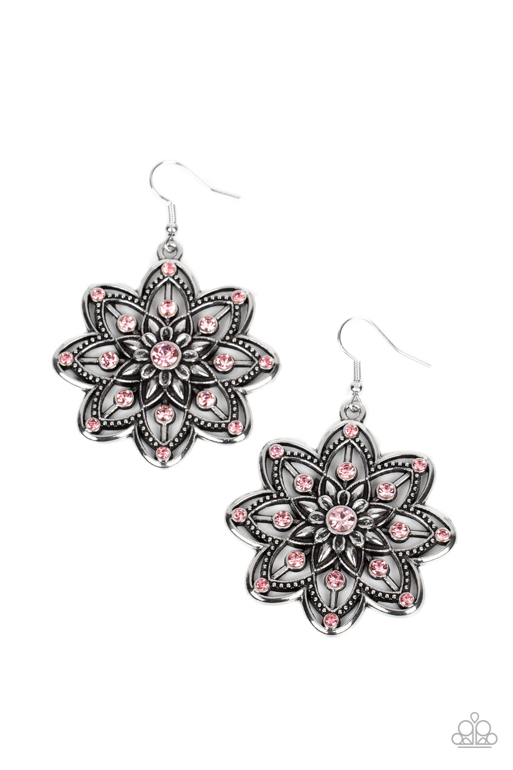 Prismatic Perennial - pink - Paparazzi earrings