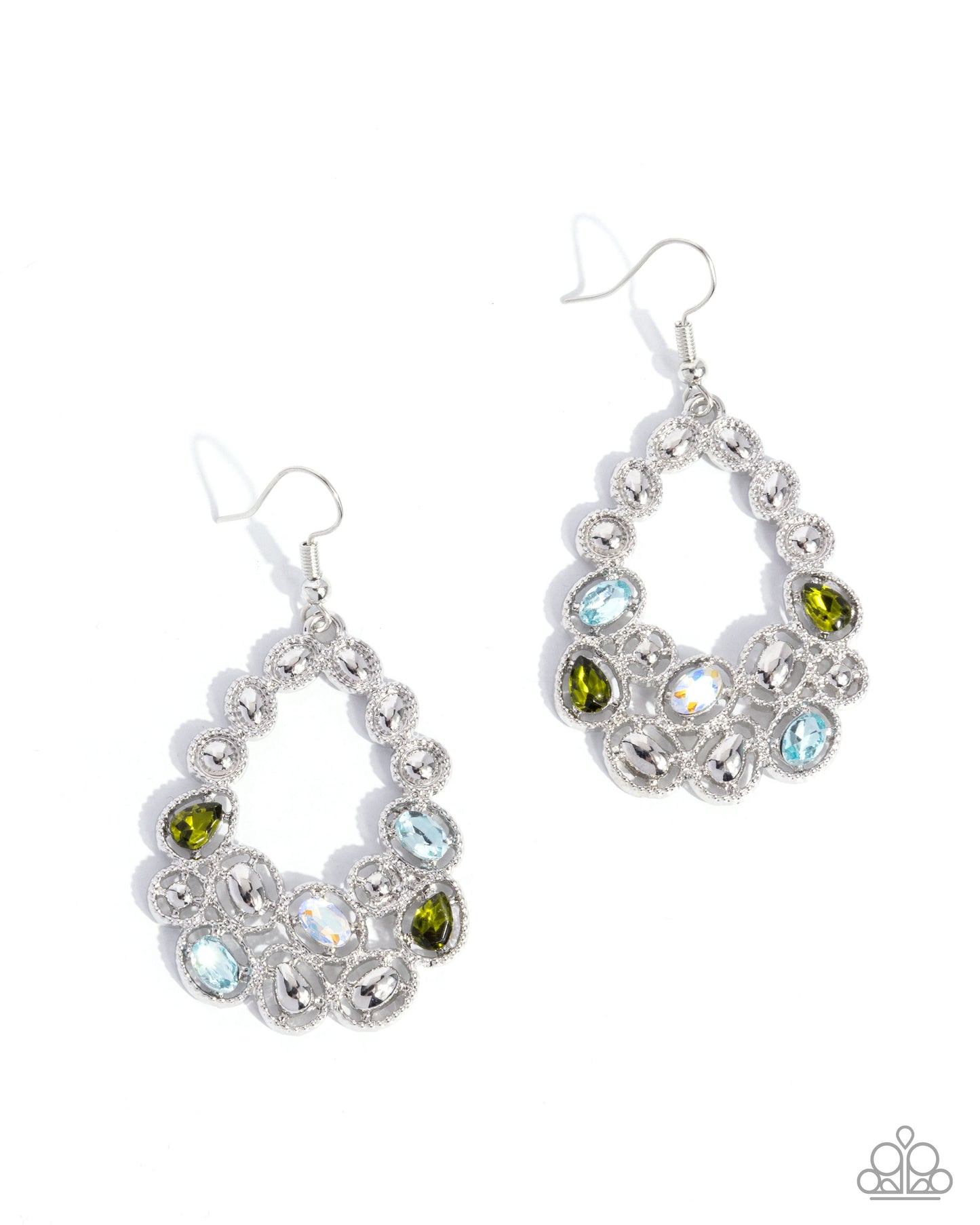 Prismatic Principal - green - Paparazzi earrings