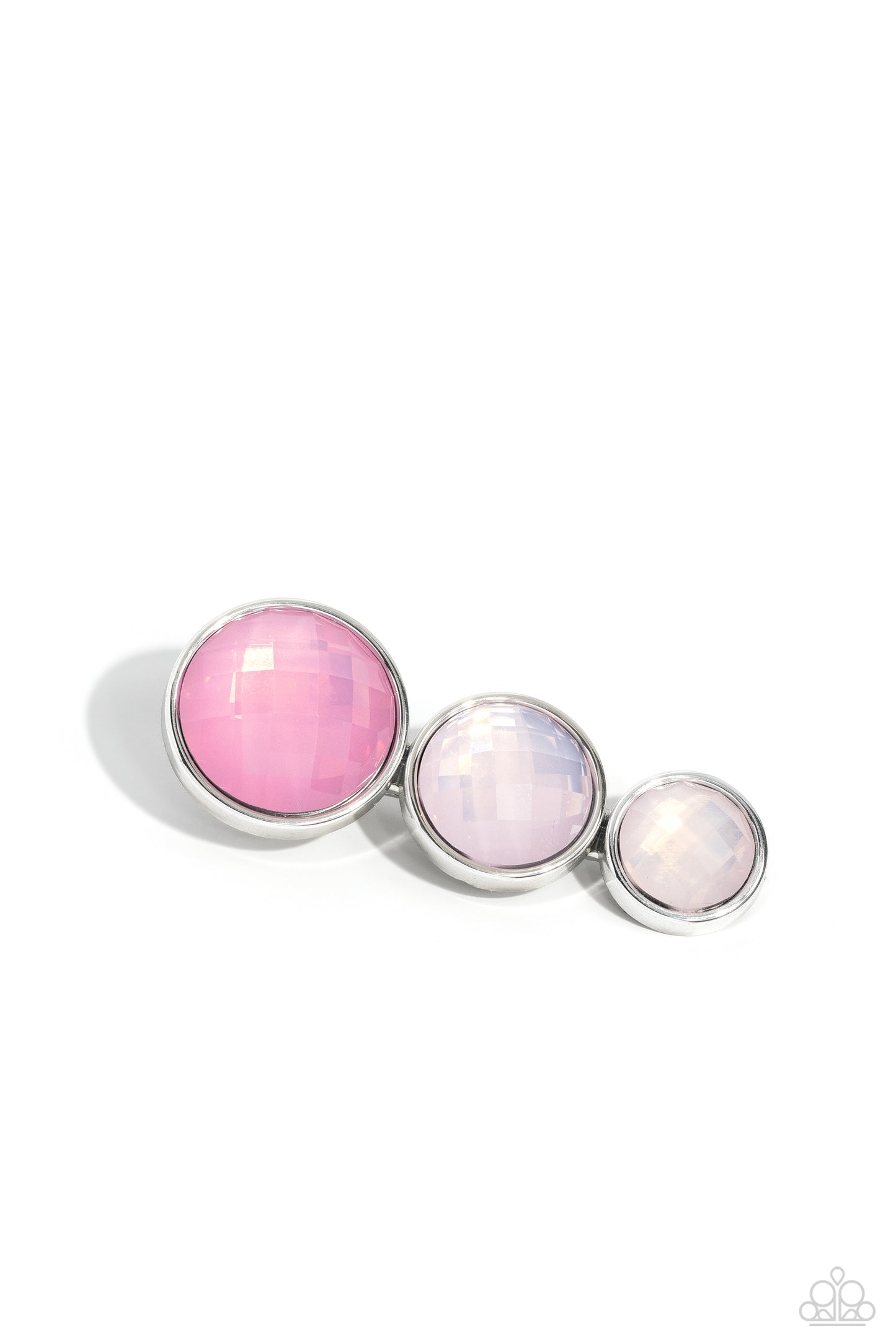Pristinely Prismatic - pink - Paparazzi hair clip