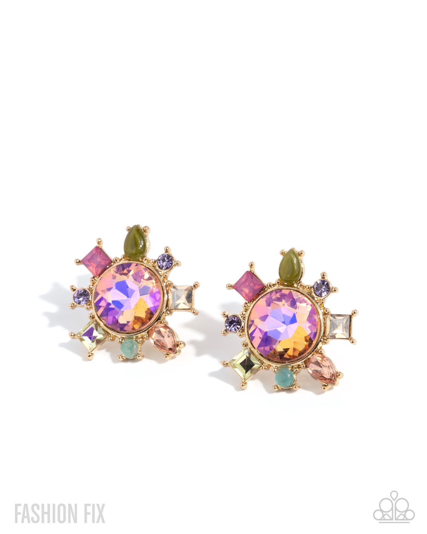 Proper Polish - multi - Paparazzi earrings