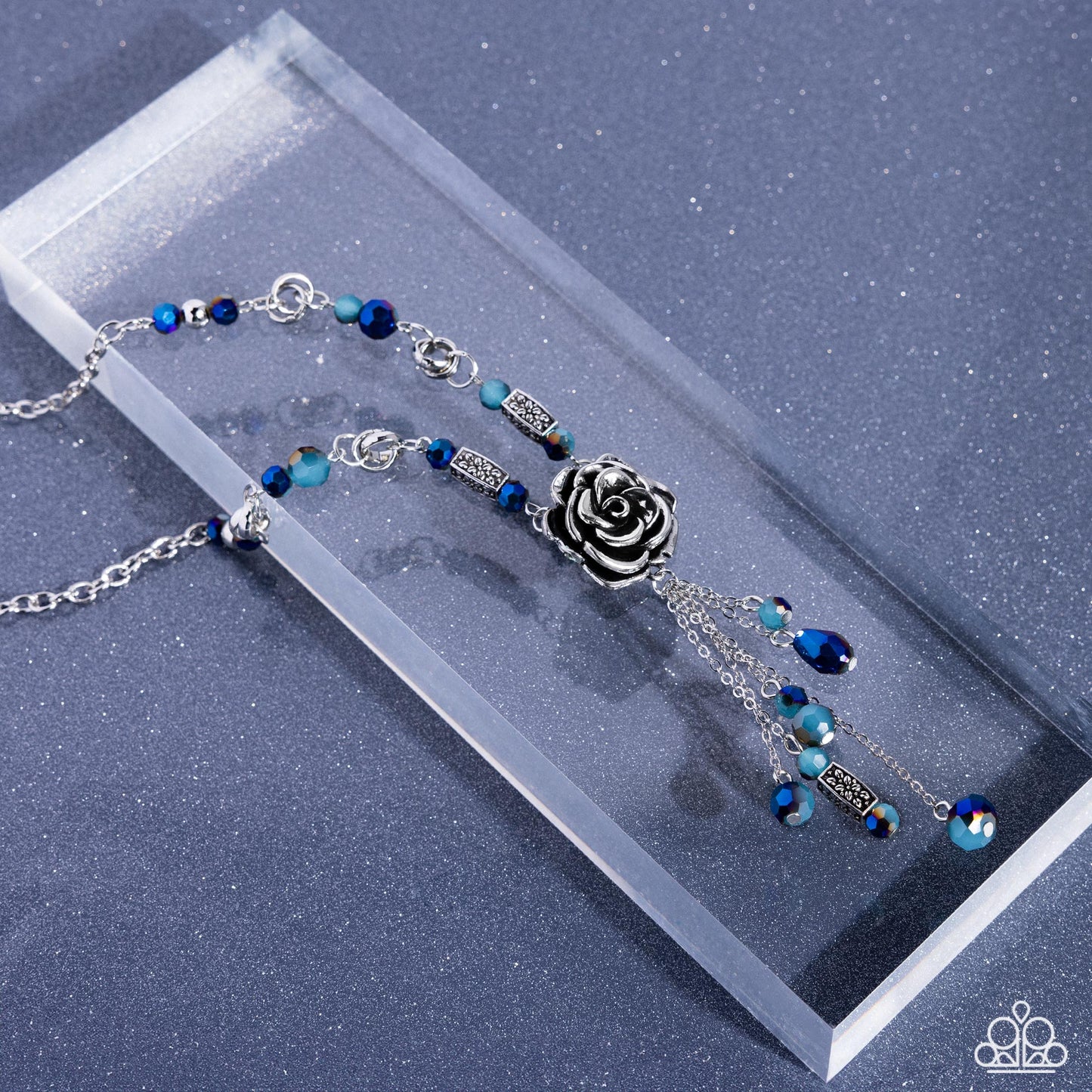 Pruning Promise - blue - Paparazzi necklace