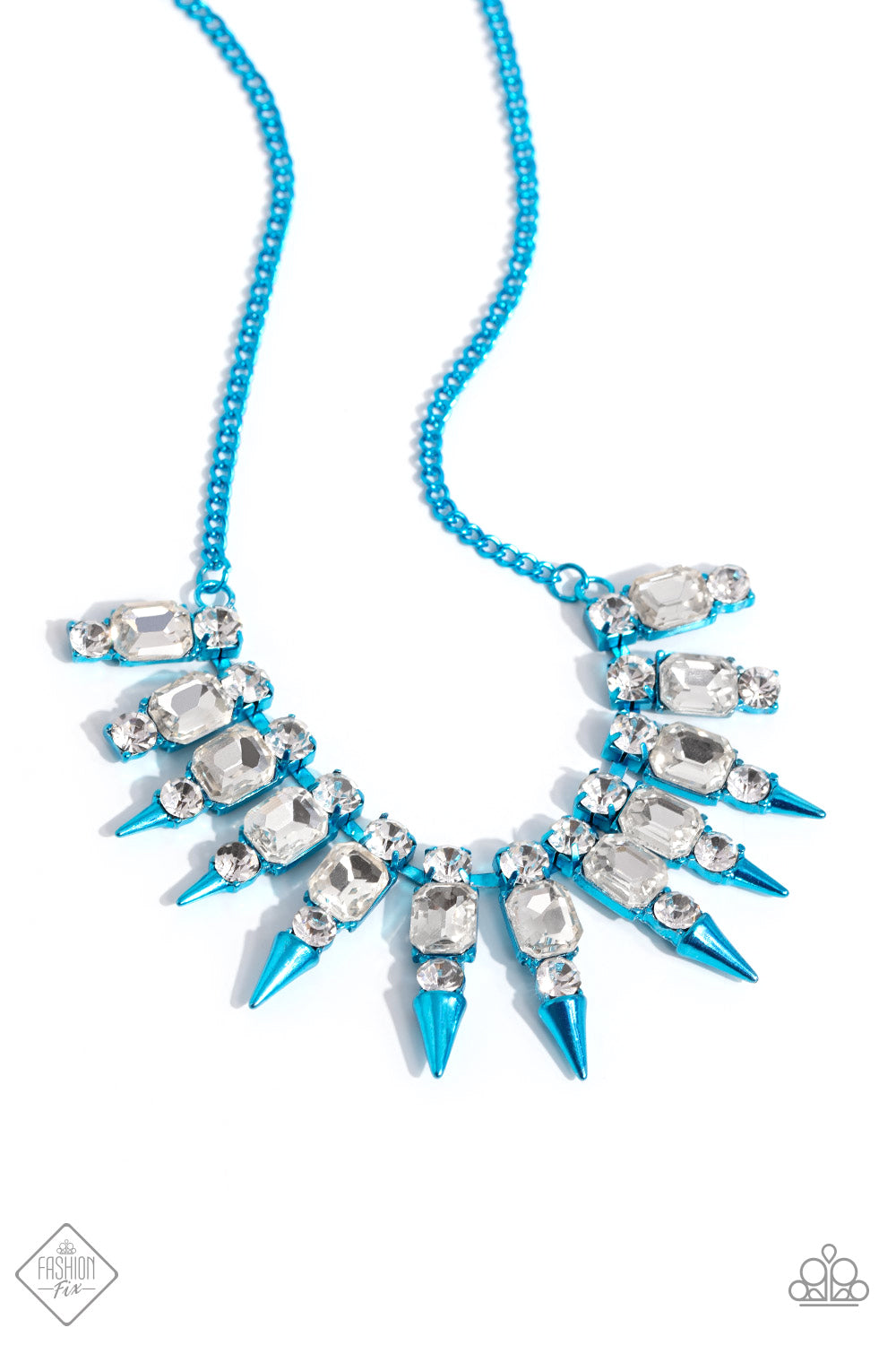 Punk Passion - blue - Paparazzi necklace