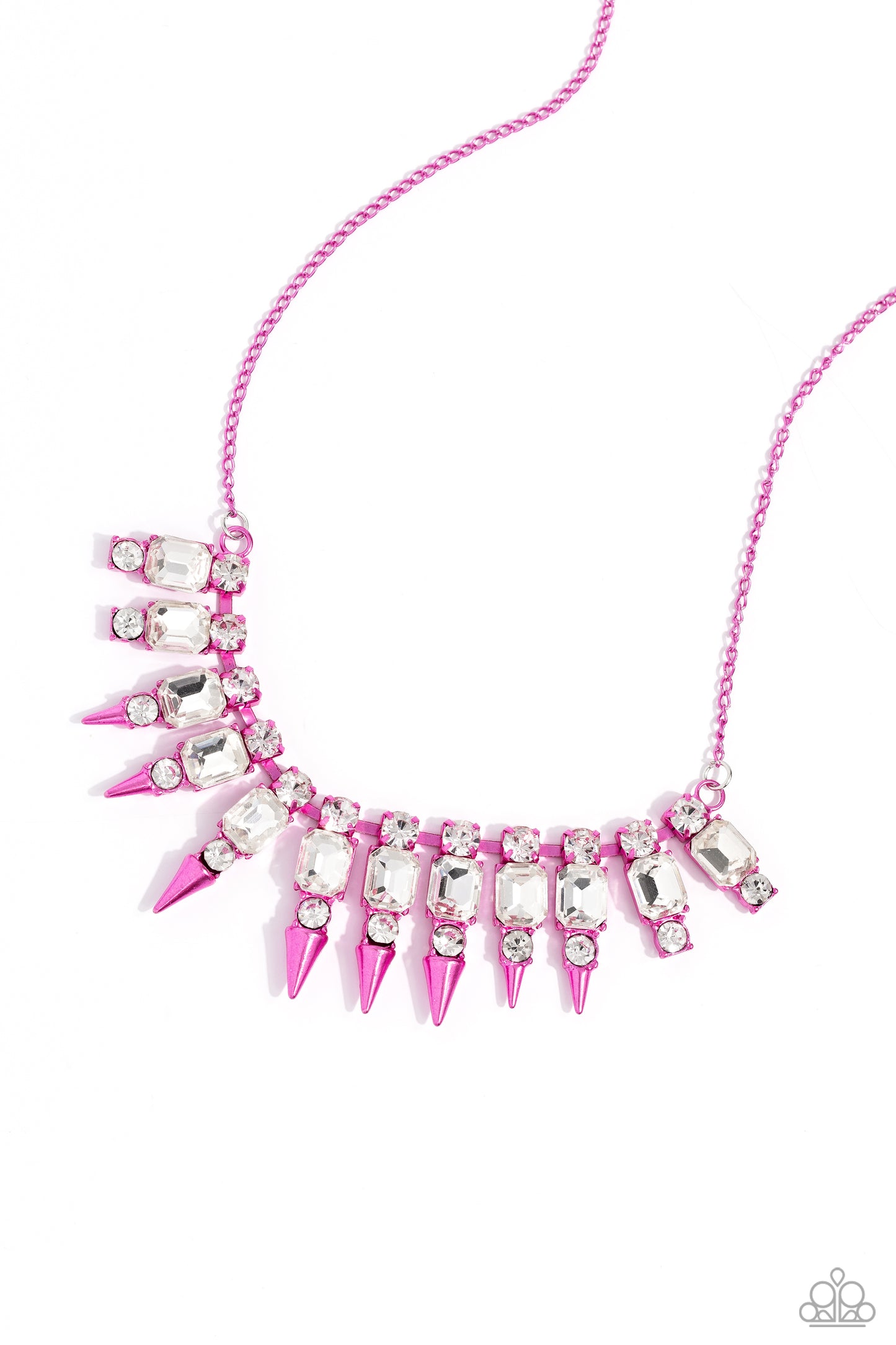 Punk Passion - pink - Paparazzi necklace