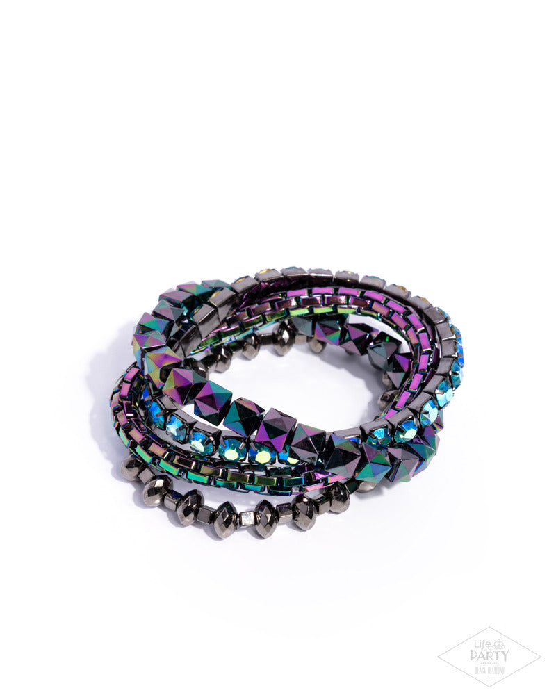Punk Pattern - multi - Paparazzi bracelet
