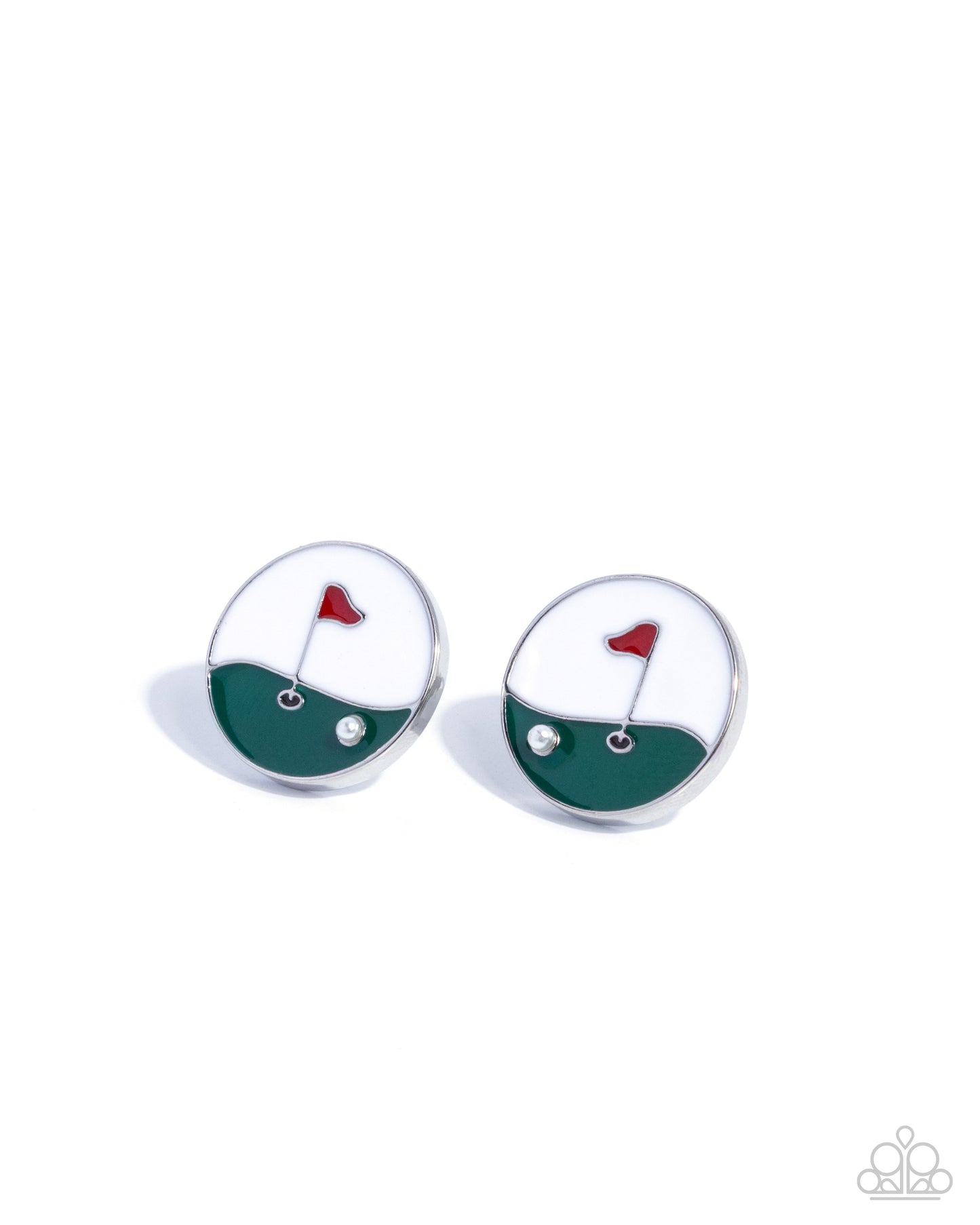 Putting on the Green - multi - Paparazzi earrings